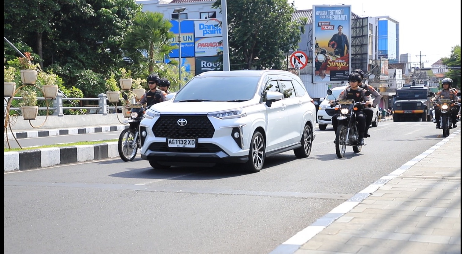 Jelang Pemilu 2024, Polres Kediri Kota Gelar Pelatihan Pengawalan Capres dan Cawapres