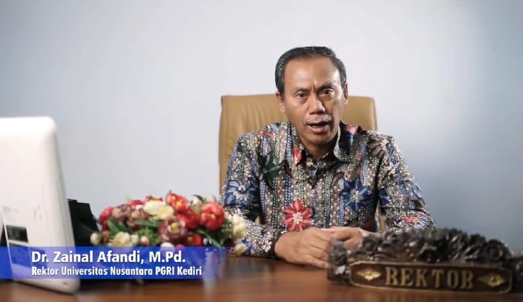 Rektor UNP Dr. Zainal Afandi, M.Pd Ajak Masyarakat Kota Kediri Suskseskan Pemilu Damai 2024