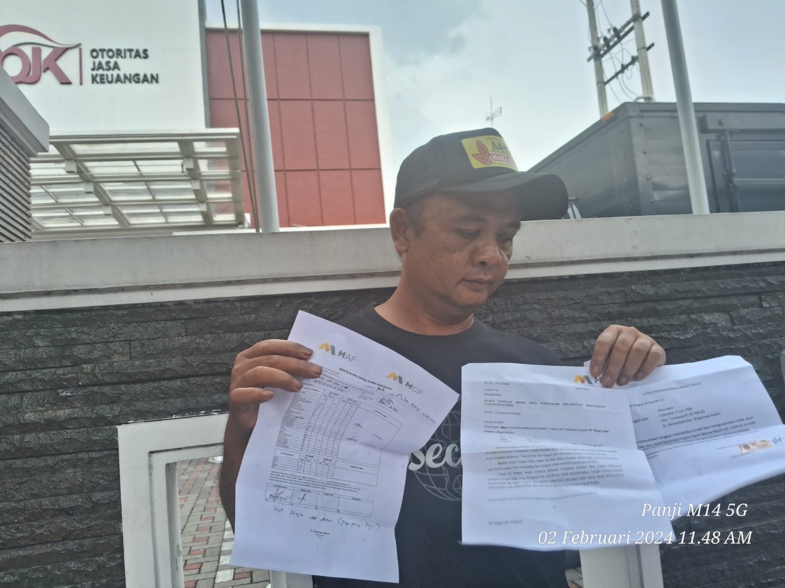 6 Orang Debt Collector Tarik Paksa Dijalan,Debitur Tuntut Keadilan ke OJK