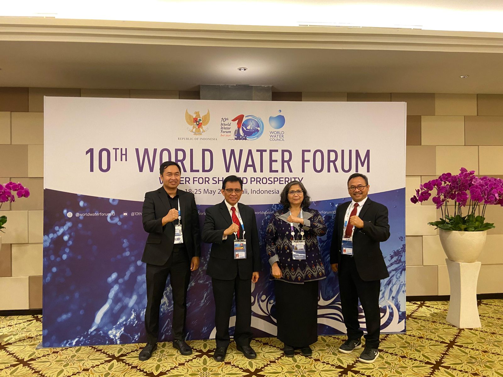 Kota Kediri Buktikan "Kepemimpinan Politik" Penting untuk Keberlanjutan Air dengan Mengikuti World Water Forum