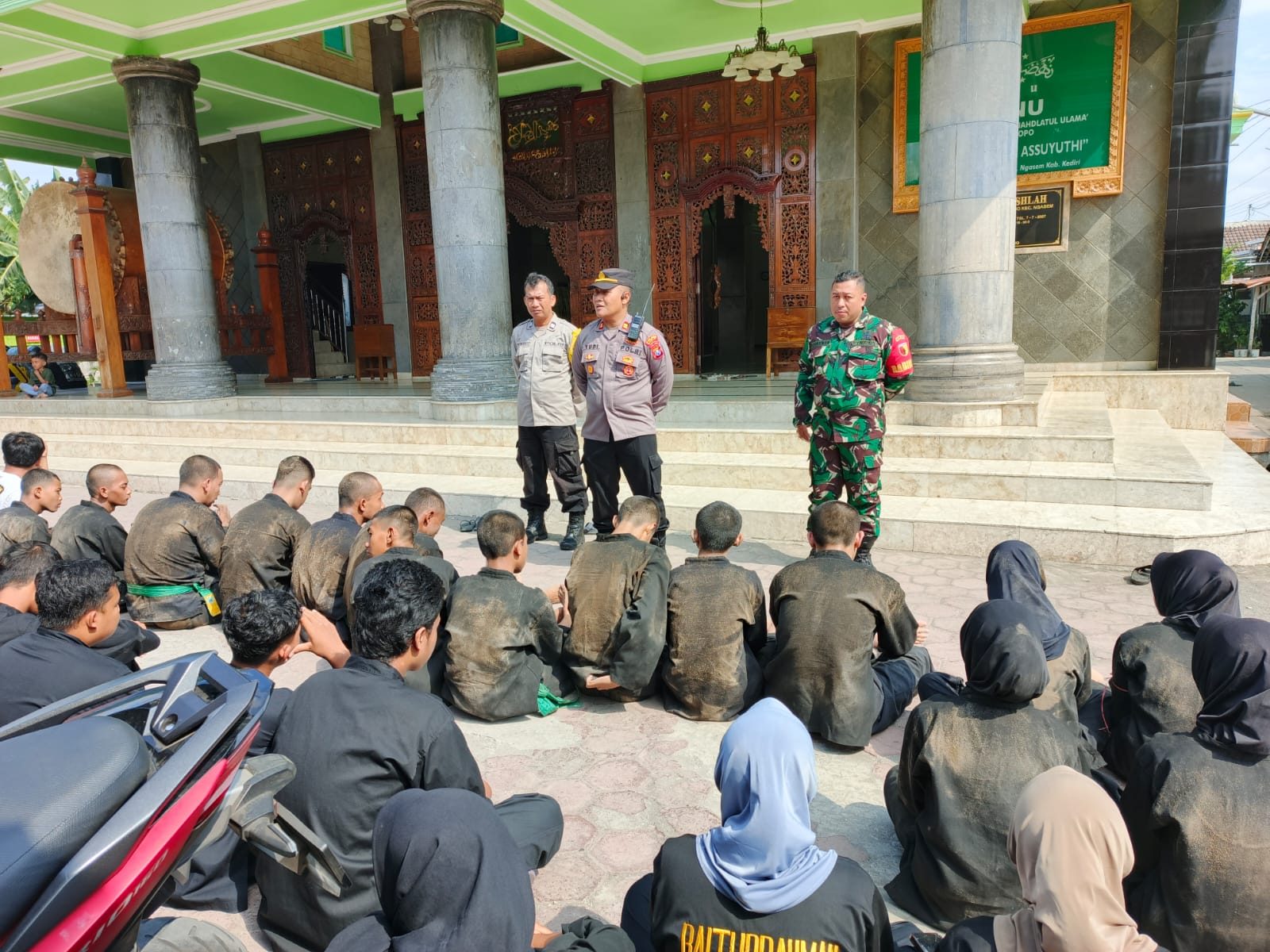 Kapolsek Ngasem Berikan Imbauan Warga Perguruan Silat, Ajak Jauhi Tindakan Meresahkan