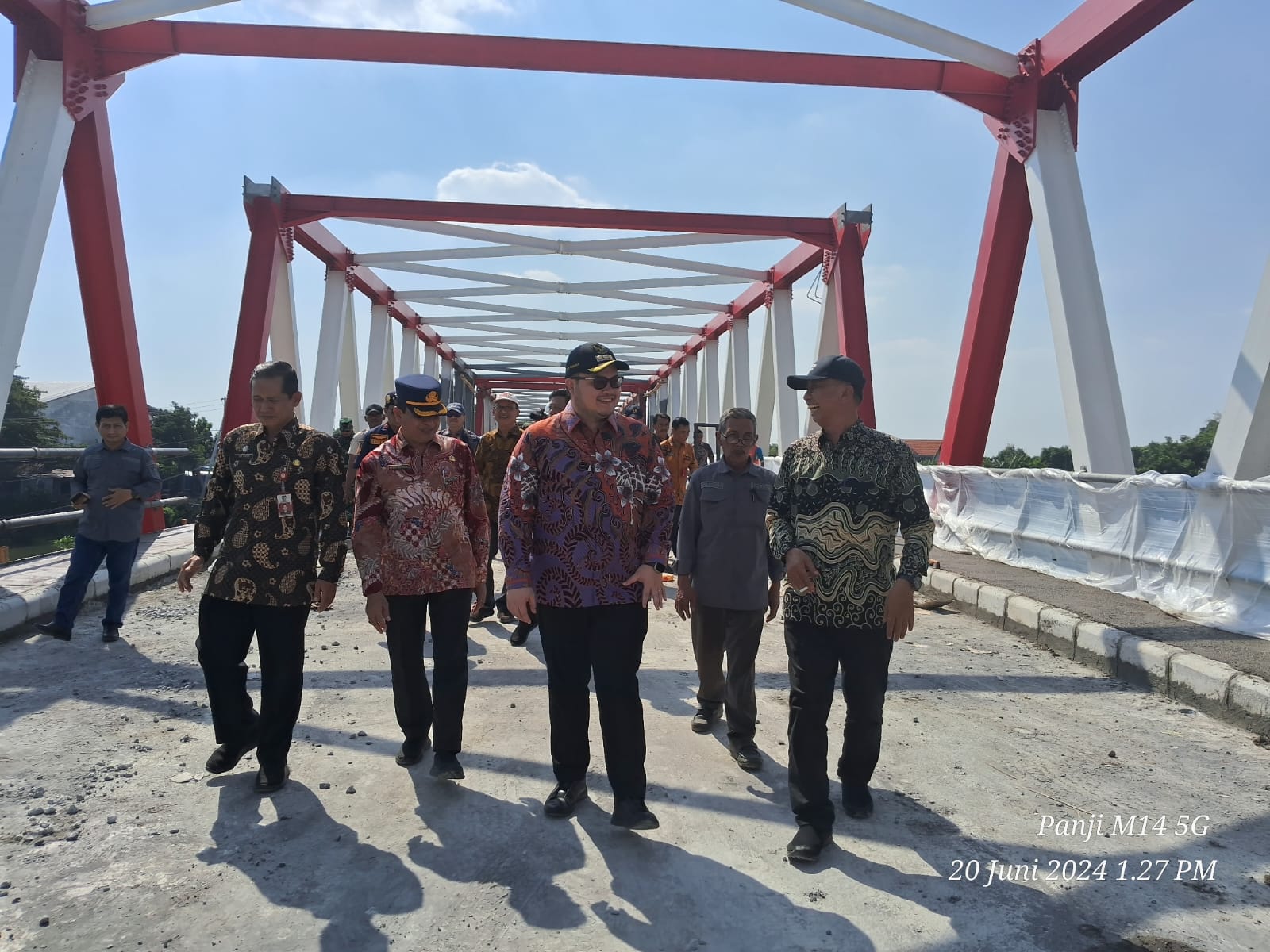 MasBup Targetkan Awal Bulan Juli 2024 Jembatan Jong-Biru Sudah Bisa Diresmikan