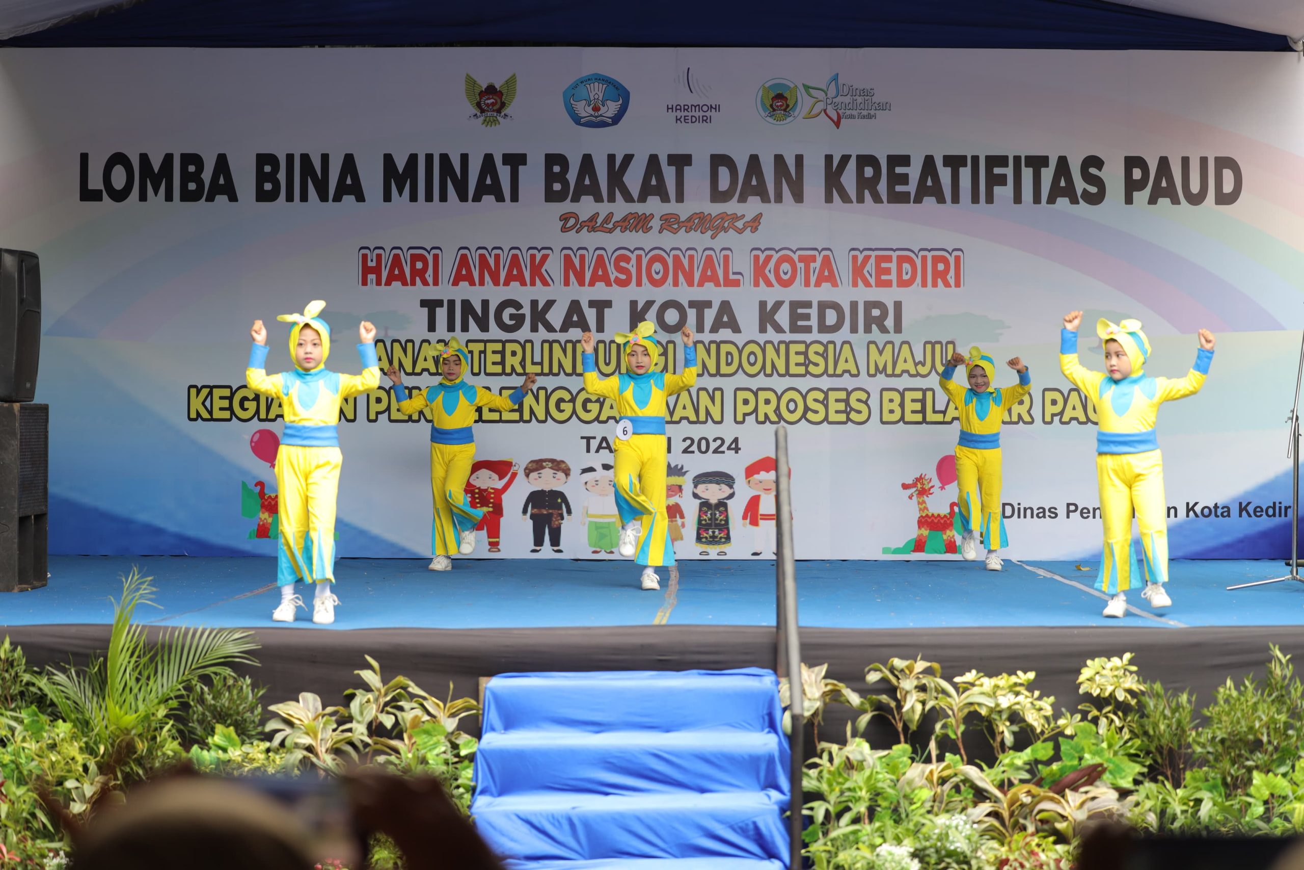 Bebaskan Anak Berekspresi, Pemkot Kediri Gelar Serangkaian Lomba dalam Peringatan HAN 2024