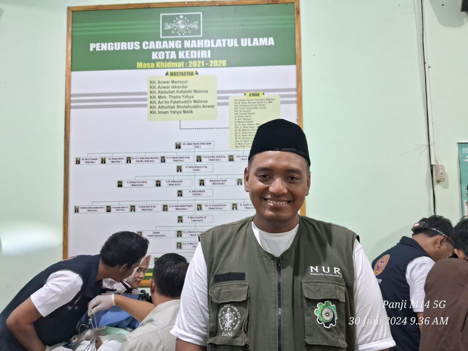 PCNU Kota Kediri Gelar Sunat Masal ,dr Fundhi : Libatkan 25 Tenaga Kesehatan