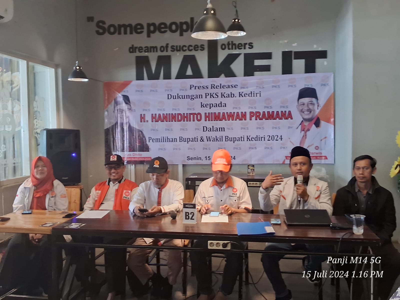 Rekom DPD PKS Kabupaten Kediri Ke Mas Dhito