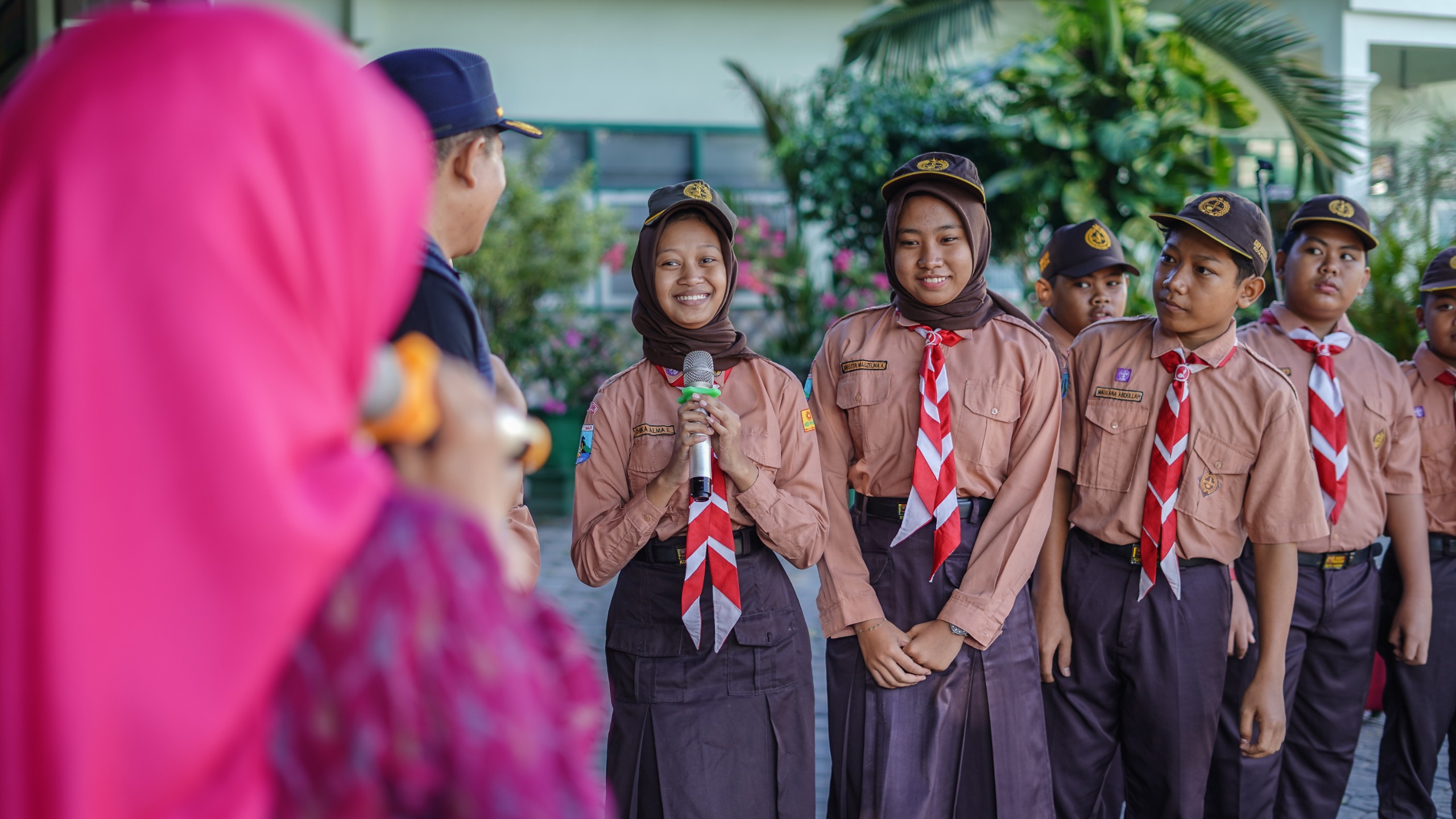 Masa Pengenalan Lingkungan Sekolah, Pemkot Kediri Sasar Peserta Didik Baru Gencarkan Sosialisasi Bus Sekolah ke Beberapa SMP