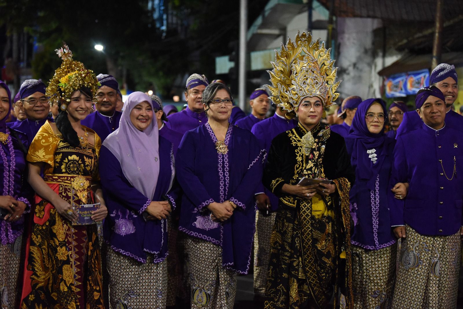 Kediri Nite Carnival, di buka Pj Wali Kota Kediri Zanariah