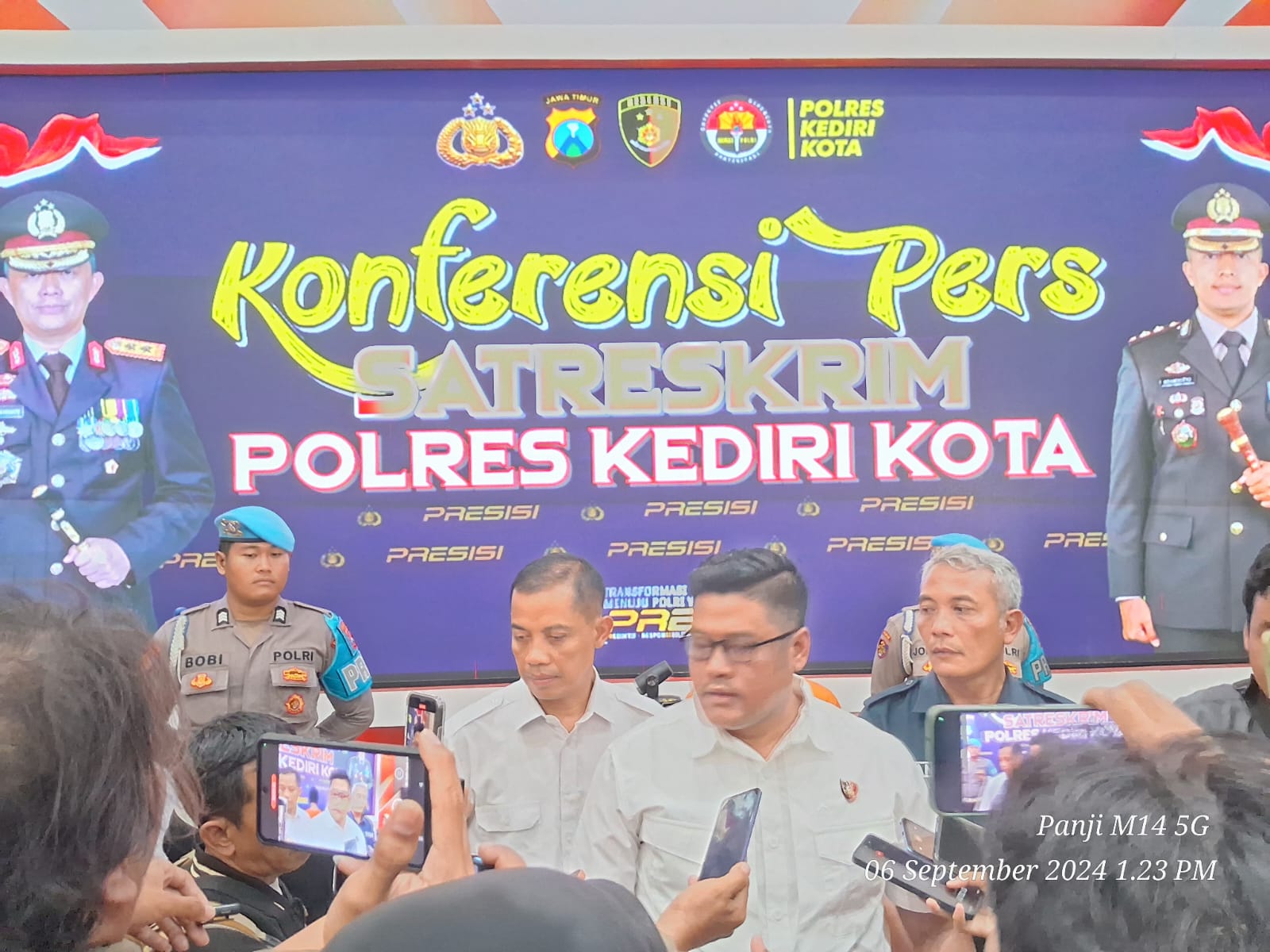 Gercep, Polres Kediri Kota Berhasil Ungkap Kasus Curas di Minimarket