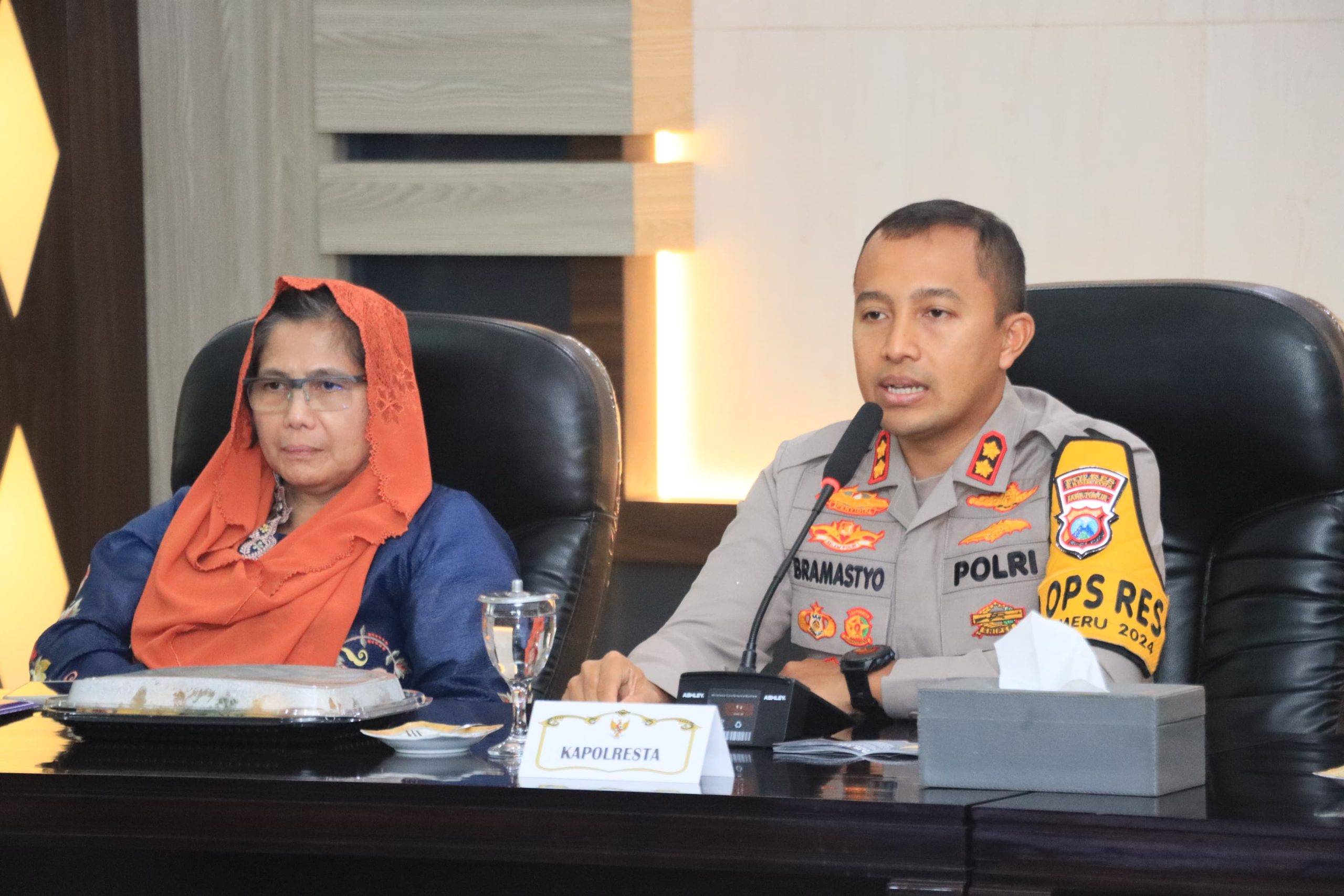 Kapolres Kediri Kota Bersama Pj Walikota Tekankan Netralitas Aparatur Negara di Pilkada 2024