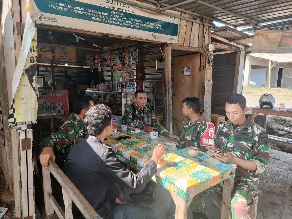 Serba-Serbi TMMD 122 Kodim 0809/Kediri, Warung Makan Bu Sutiyem Laris Manis