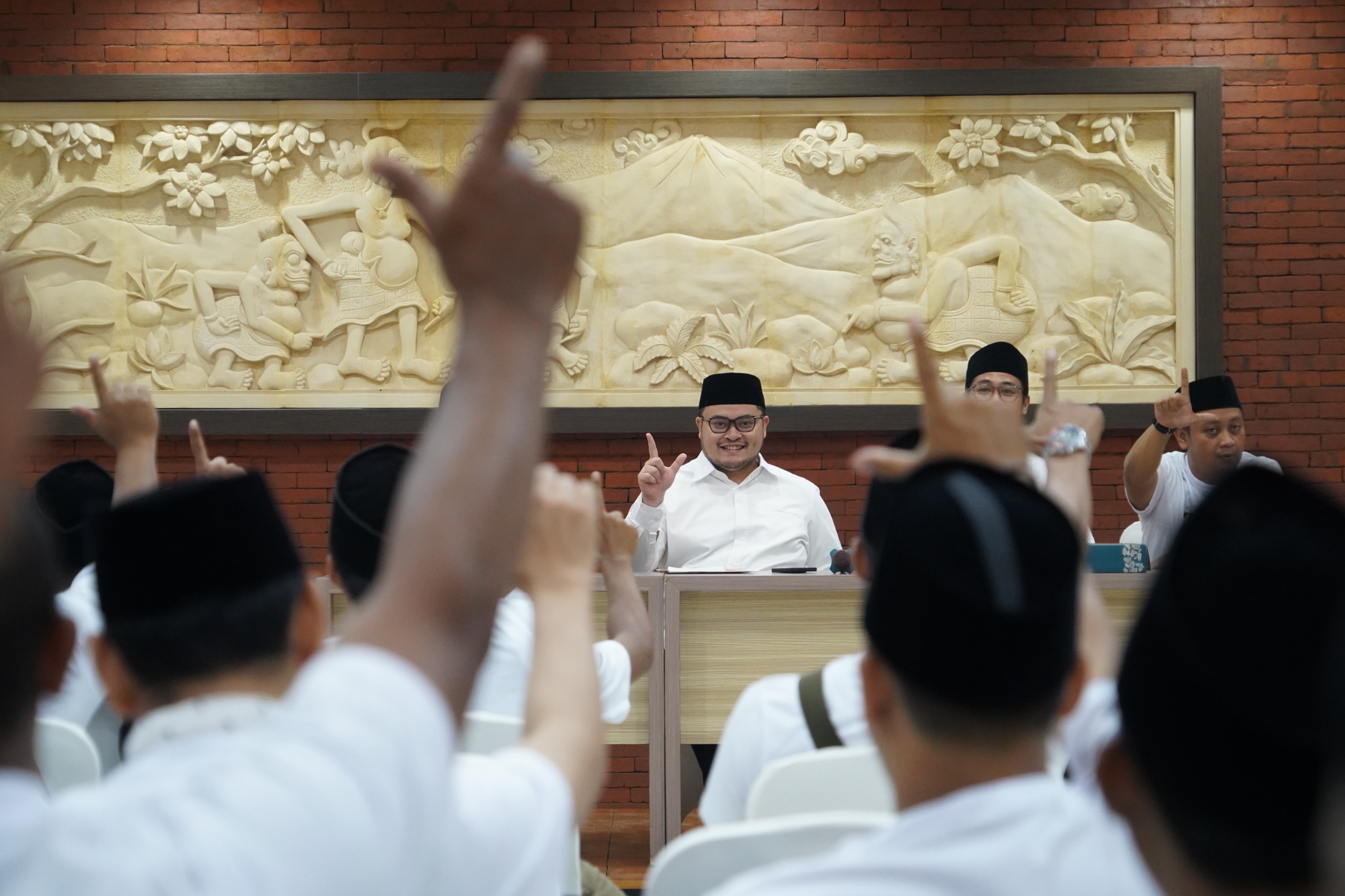 Pemuda NU Kabupaten Kediri Nyatakan Dukungan Bagi Pasangan Dhito-Dewi