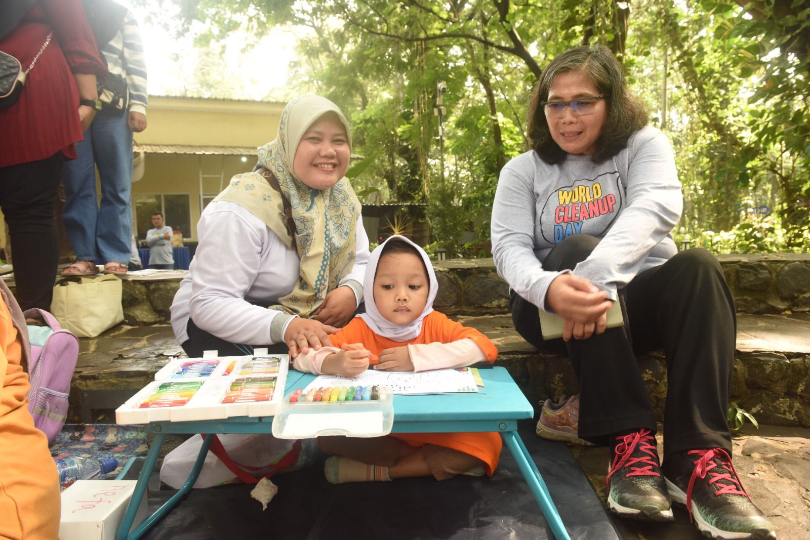 Buka Lomba Mewarnai World Clean Up Day, Pj Wali Kota Kediri Zanariah Tekankan Pentingnya Menjaga Lingkungan Sejak Dini