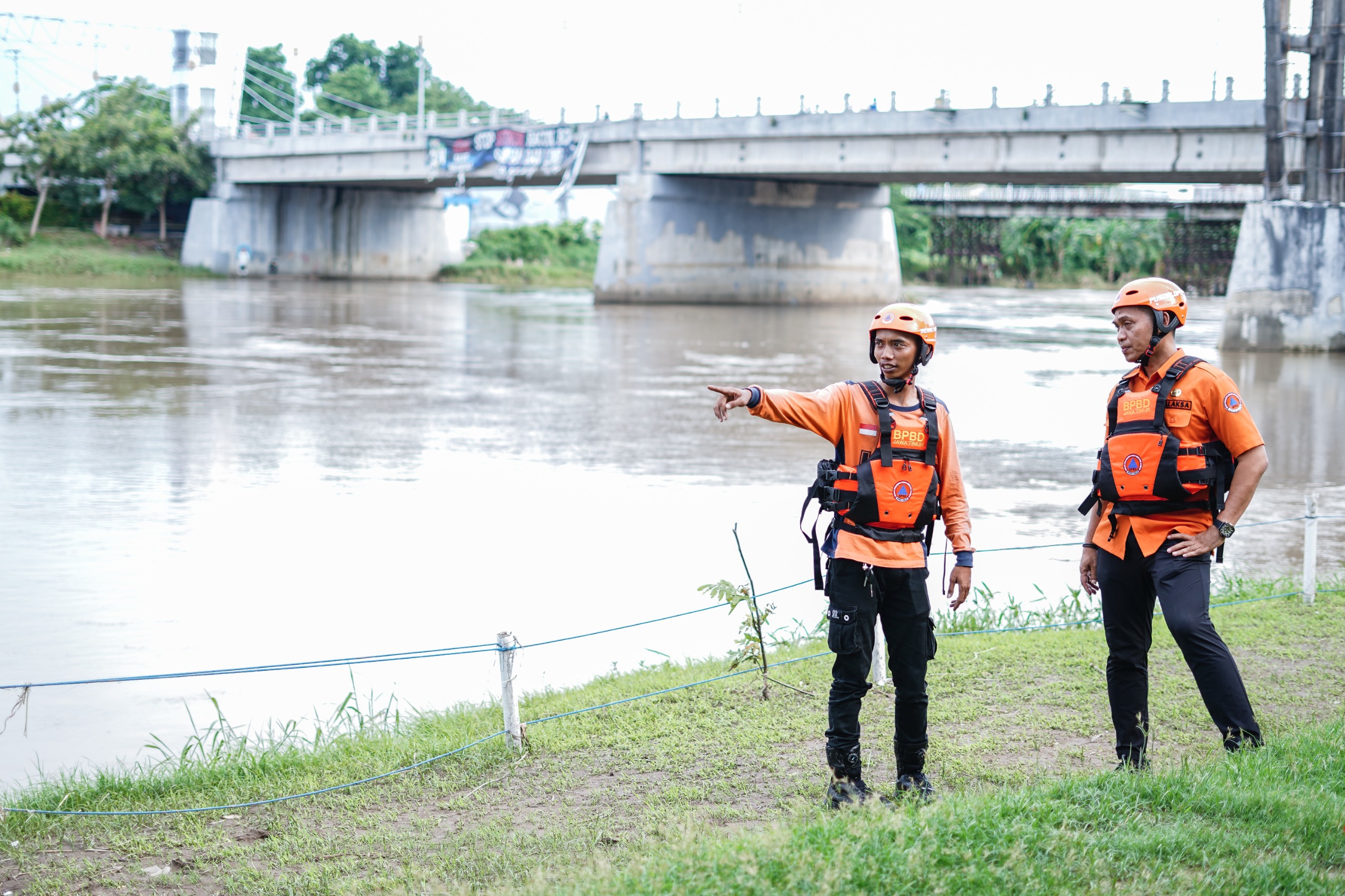 Pemkot Kediri Intensifkan Pemantauan Debit Sungai Brantas di Musim Penghujan