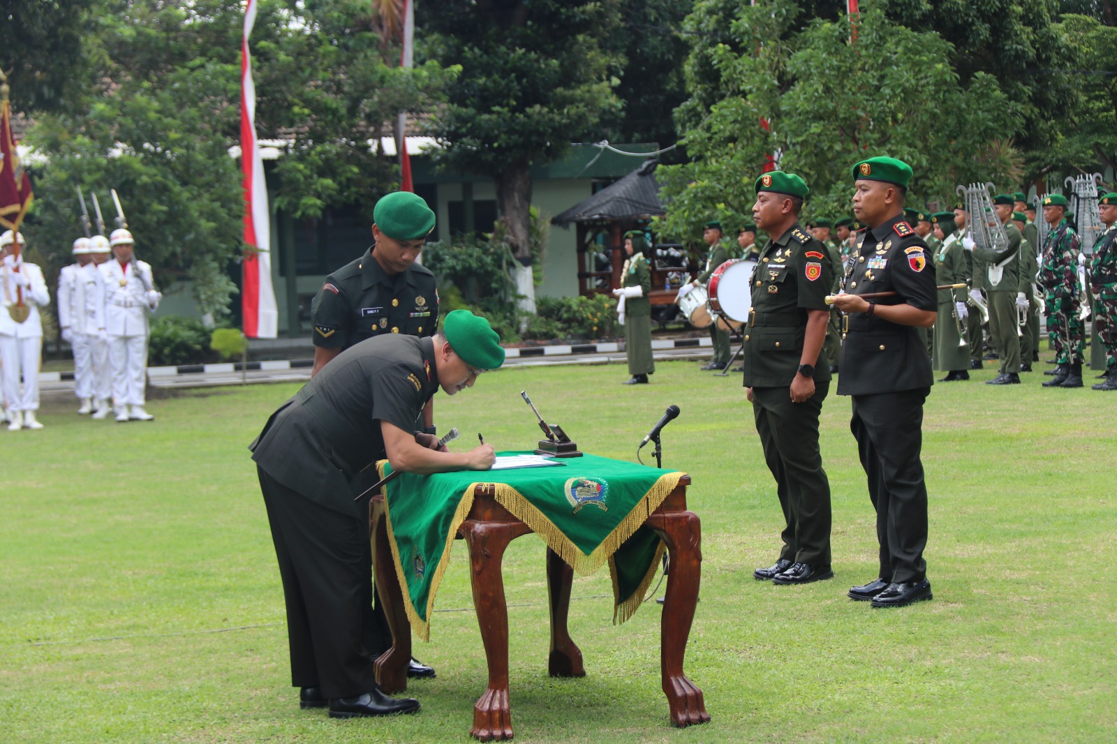 Kodim 0809/Kediri, Gelar Upacara Sertijab Dandim Baru