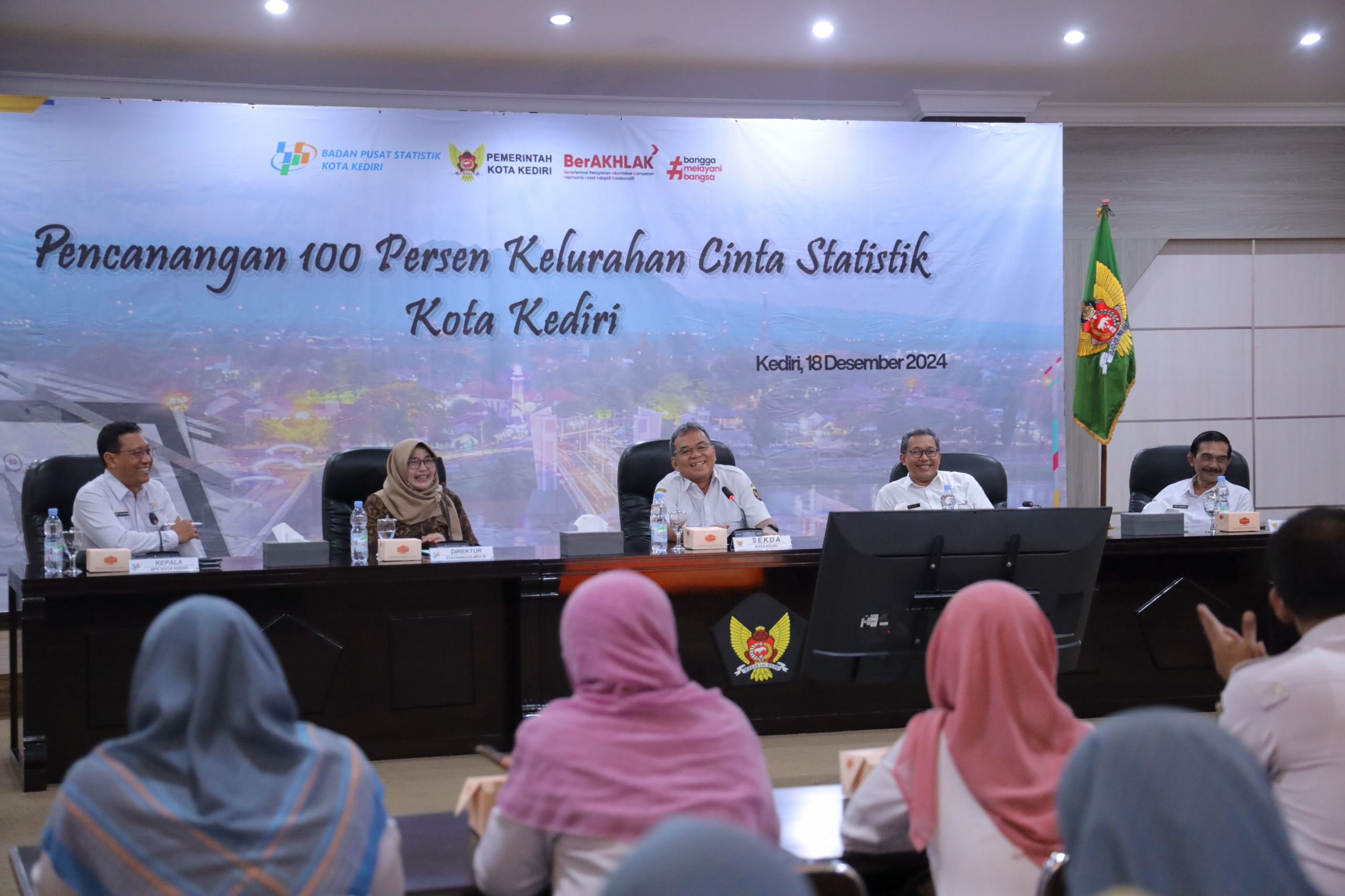 Canangkan Kelurahan Cantik, Pemkot Kediri Siapkan Agen Statistik di Tiap Kelurahan