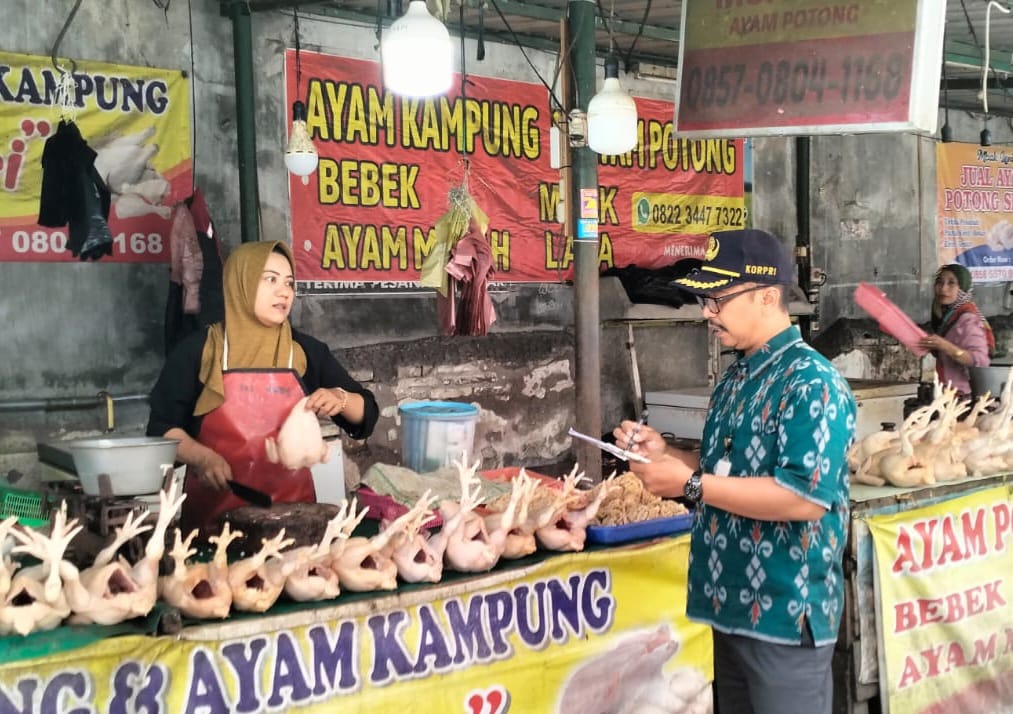 Jelang Long Weekend di Akhir Bulan, Komoditas Pangan di Kota Kediri Terpantau Turun Harga