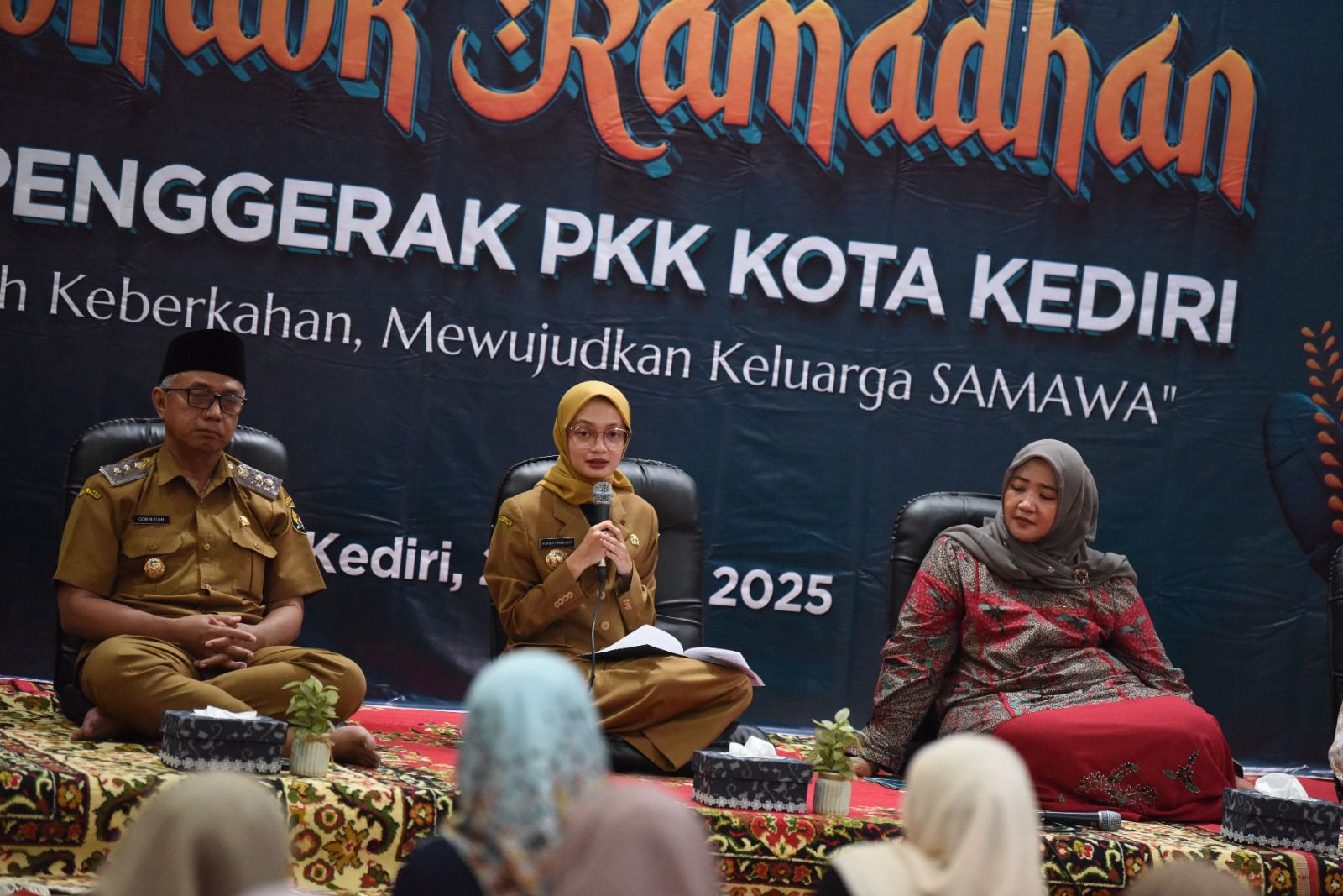 Wali Kota Kediri Mbak Vinanda Buka Pondok Ramadhan TP PKK