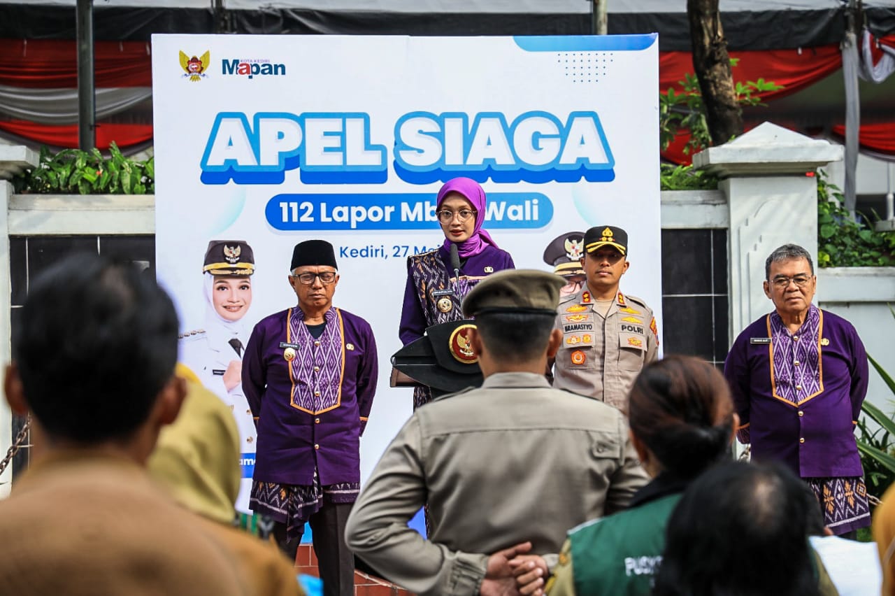 Sigap Terima Aduan Warga 24 Jam, Pemkot Kediri Luncurkan Program Lapor Mbak Wali 112