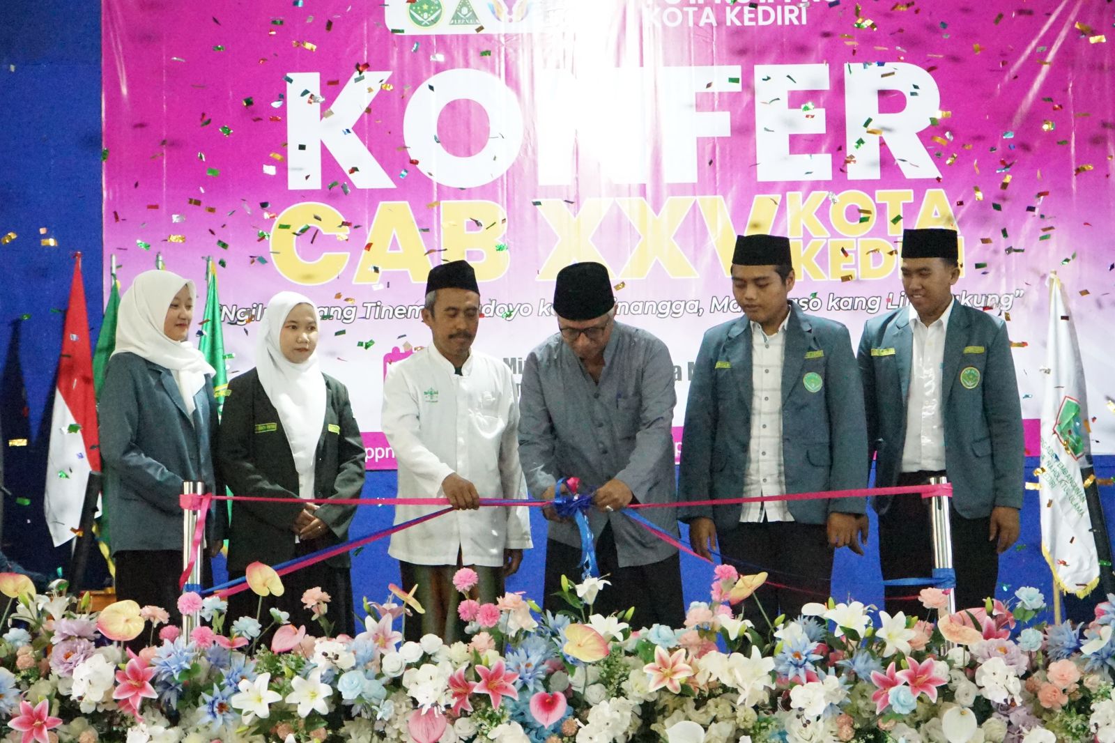 Gus Qowim Hadiri Konfercab IPNU dan IPPNU XXV Kota Kediri 