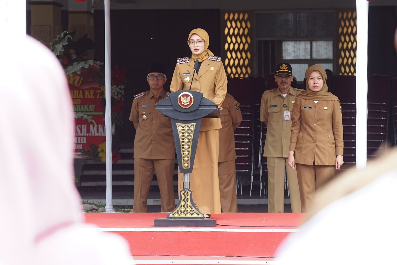 Pimpin Apel Pagi, Mbak Wali: Pemerintah Tidak Bisa Bekerja Sendiri, Perlu kolaborasi Lintas Sektor Agar Kebijakan Pro Keluarga Berjalan Maksimal