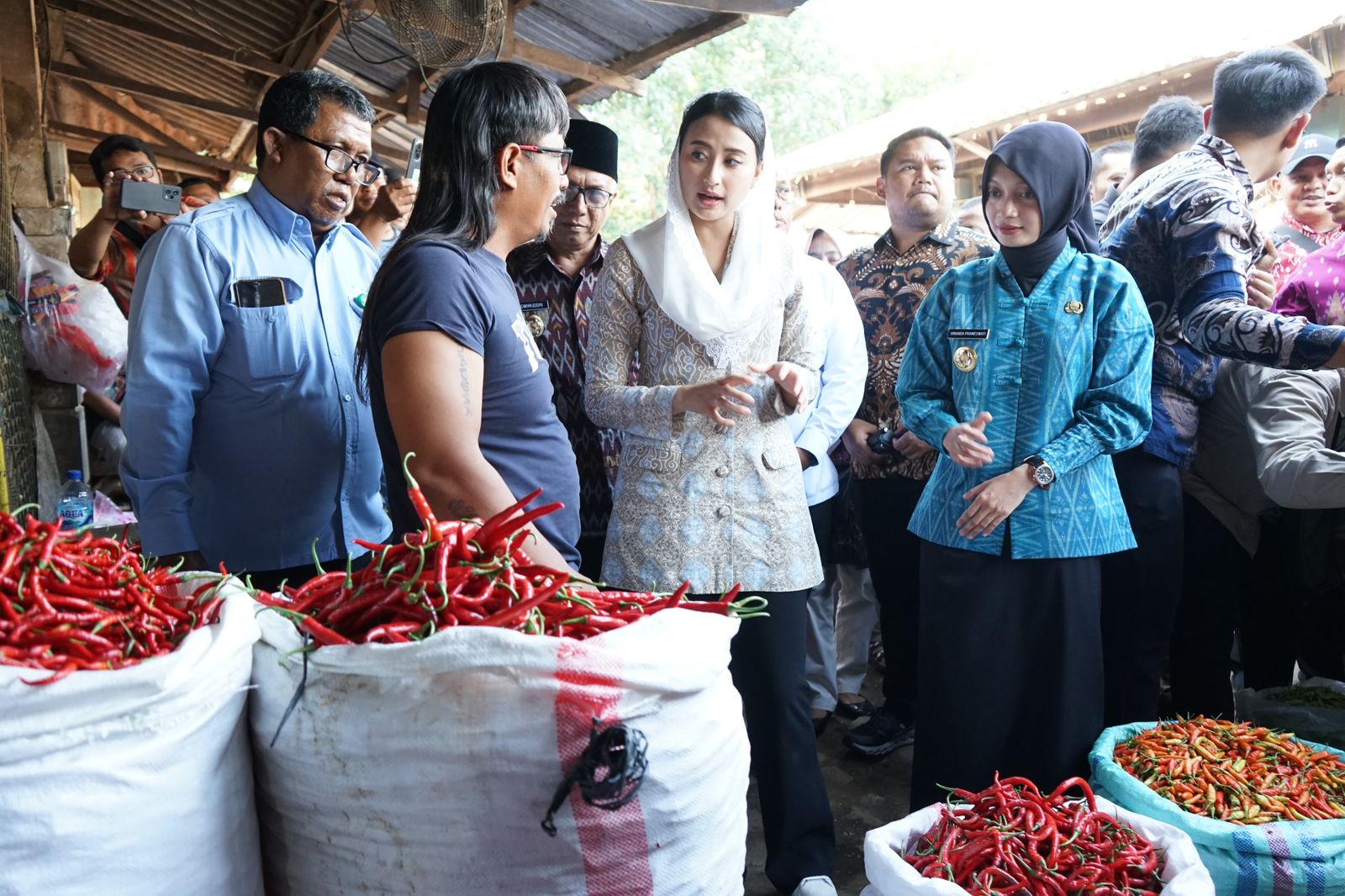 Wamendag dan Wali Kota Kediri Tinjau Pasar Grosir Ngronggo, Singgung Kolaborasi Revitalisasi