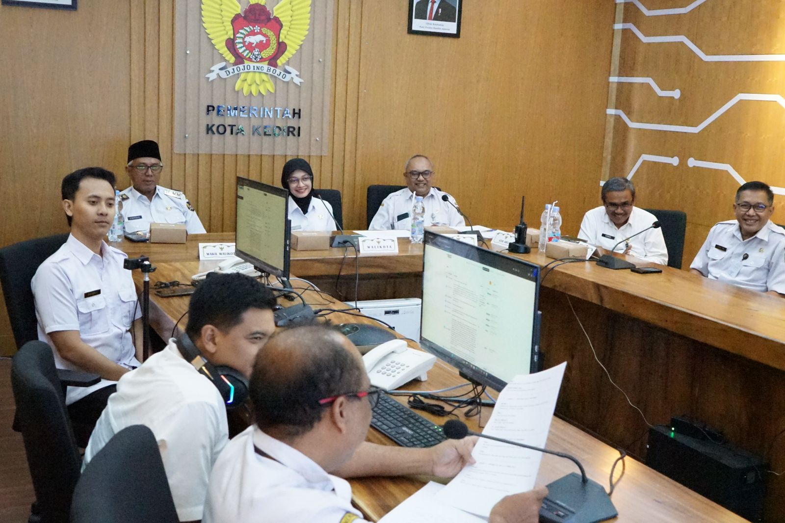 Simulasi Sobat Dokter dan Siap Mbak, Mbak Wali: Layanan Kesehatan Kota Kediri Praktis, Gratis dan Siap Bantu Warga