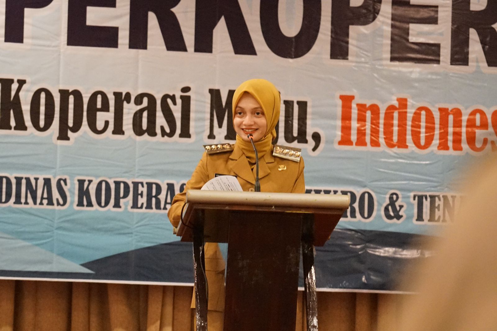 Buka Sarasehan Perkoperasian, Mbak Wali Harapkan Koperasi Dapat Berikan Dampak Sosial Bagi Anggota dan Lingkungan Sekitar