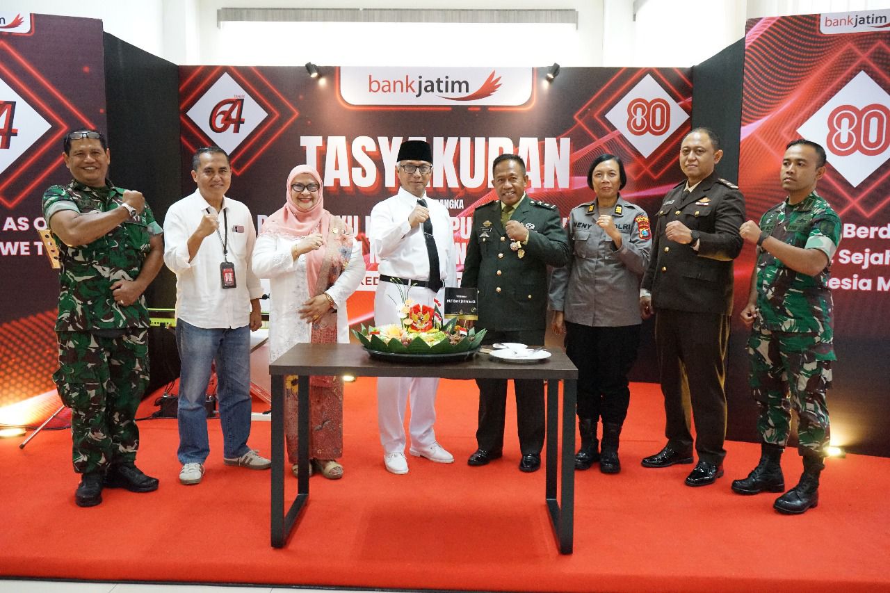 Bank Jatim Masuki Usia Ke-64, Gus Qowim: Terus Berinovasi Demi Berikan Pelayanan Paripurna Untuk Nasabah 