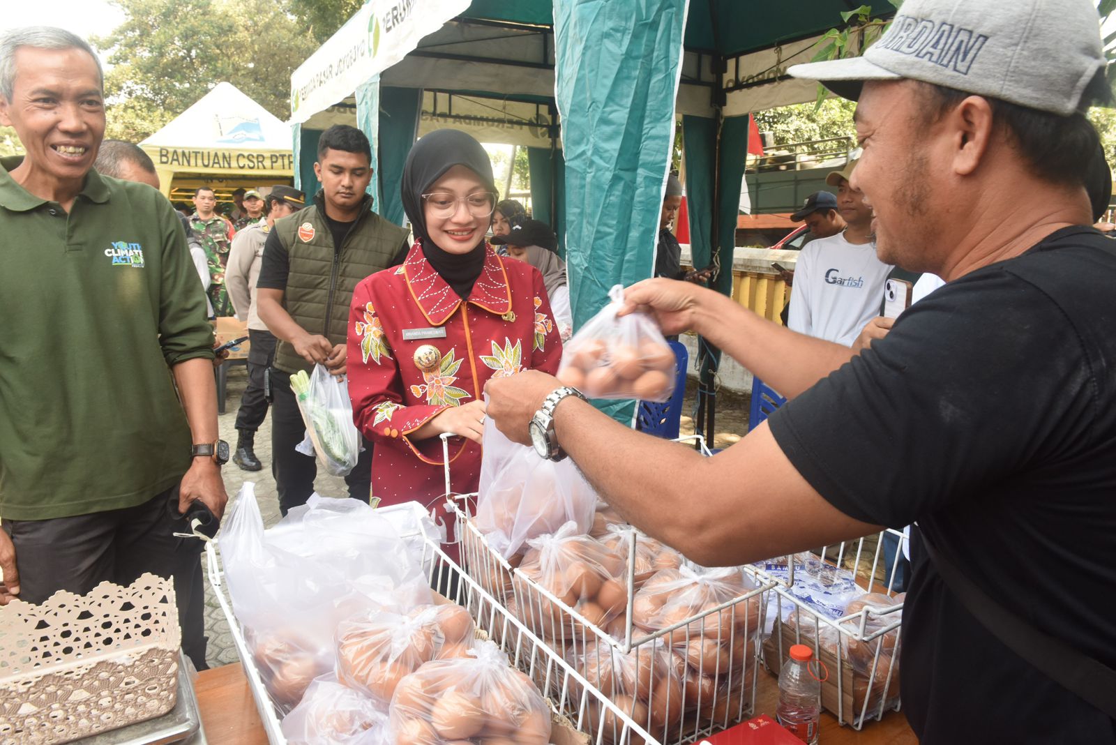 Gerakan Pangan Murah Serentak Hadir di Seluruh Kecamatan, Mbak Wali: Komitmen Pemerintah Jaga Keterjangkauan Harga 