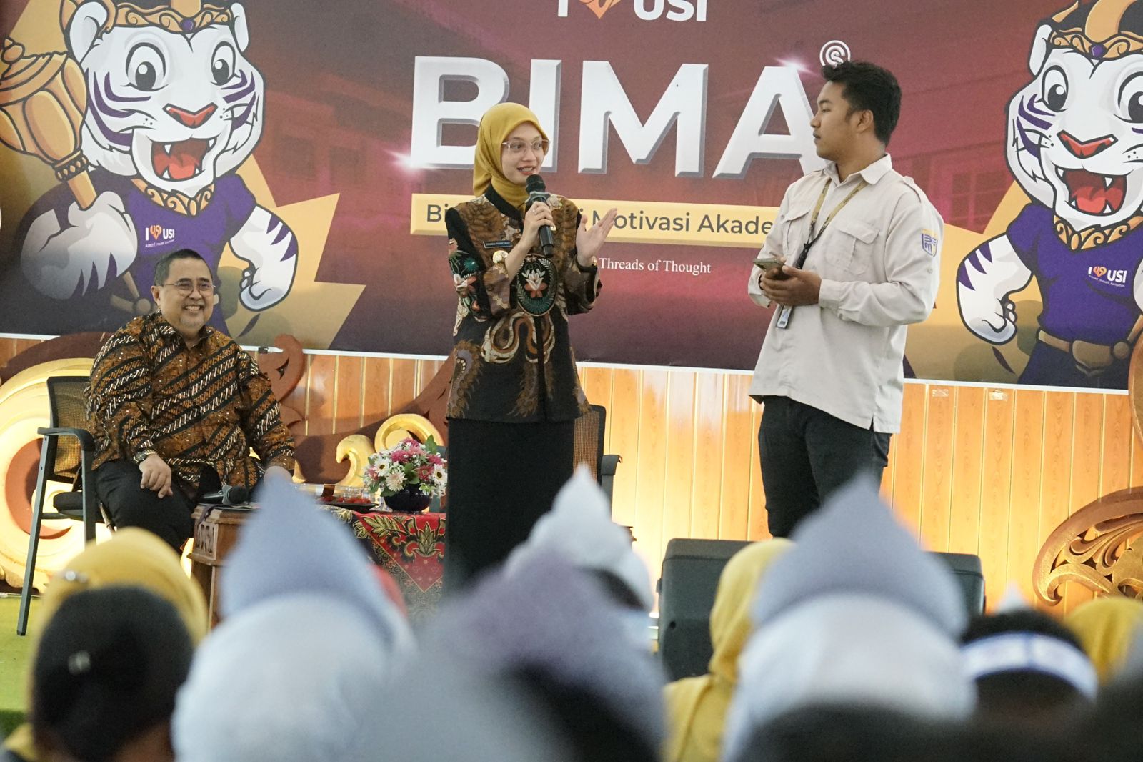 Jadi Keynote Speaker BIMA USI 2025, Mbak Wali Bagikan Motivasi Kepemimpinan Wanita di Era Modern