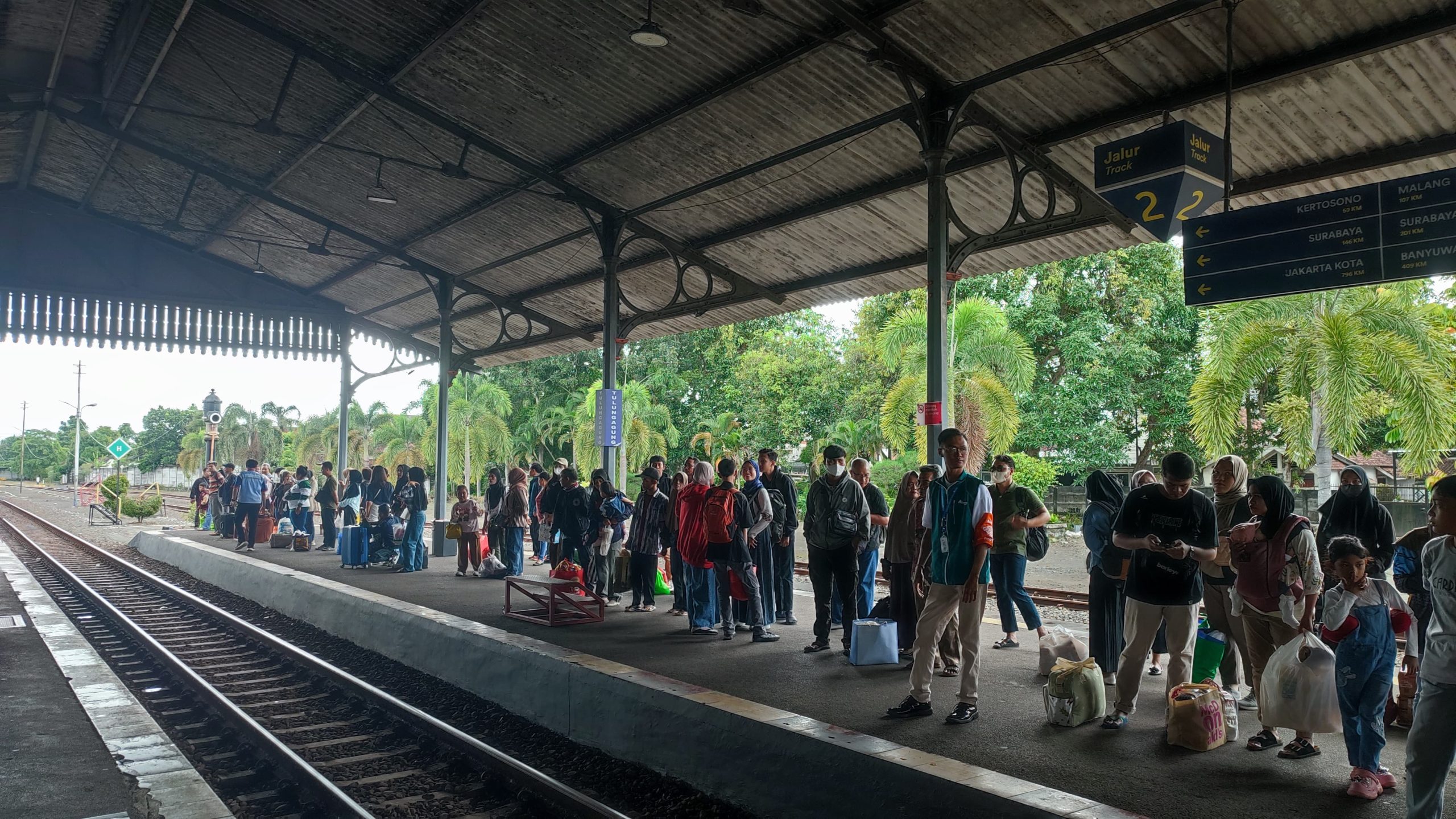 Sebesar 444.491 atau 7 persen, KAI Daop 7 Madiun Catat Peningkatan Penumpang di Bulan September 2025