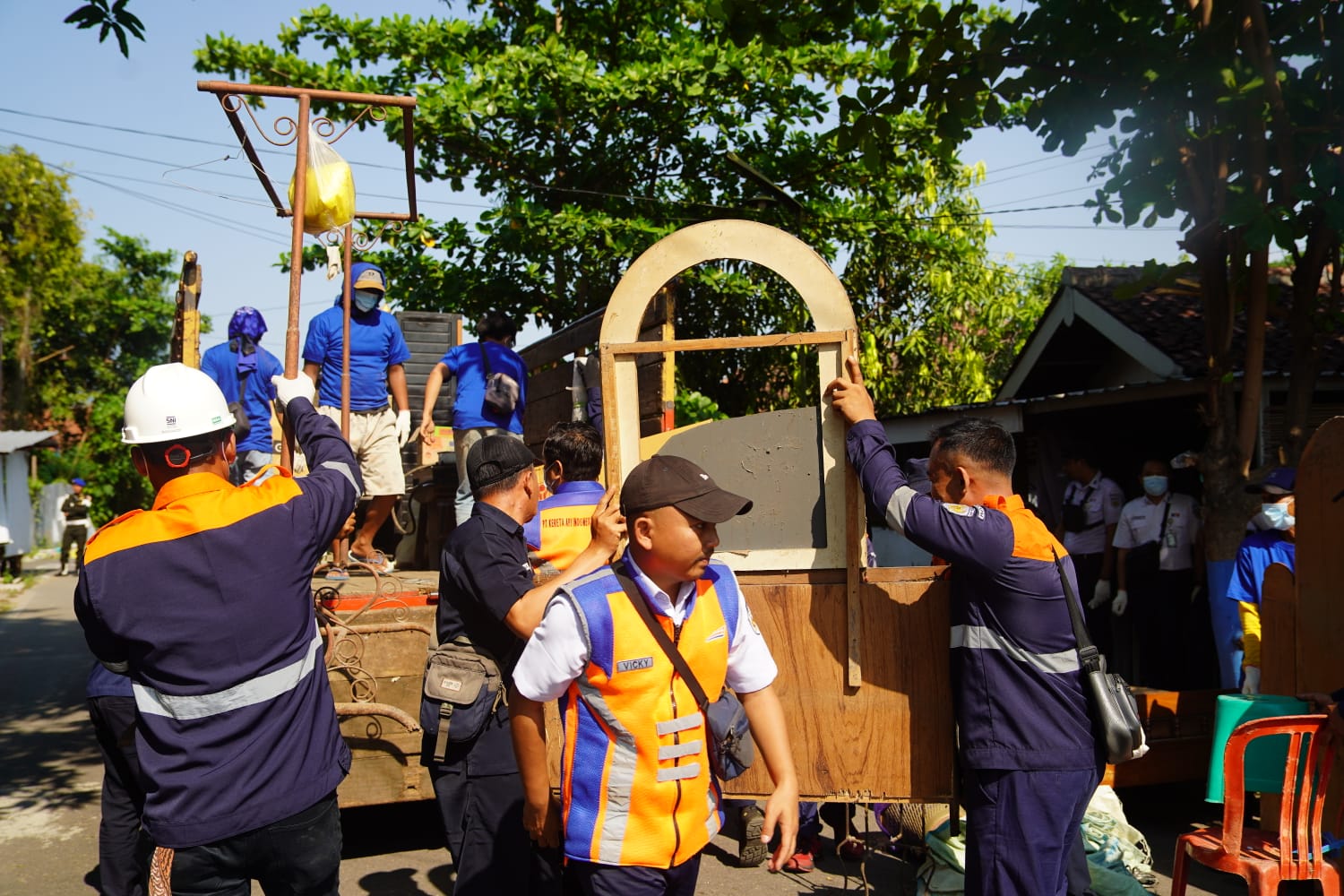 KAI Daop 7 Madiun Tertibkan Rumah Perusahaan, Setelah Tempuh Langkah Persuasif 