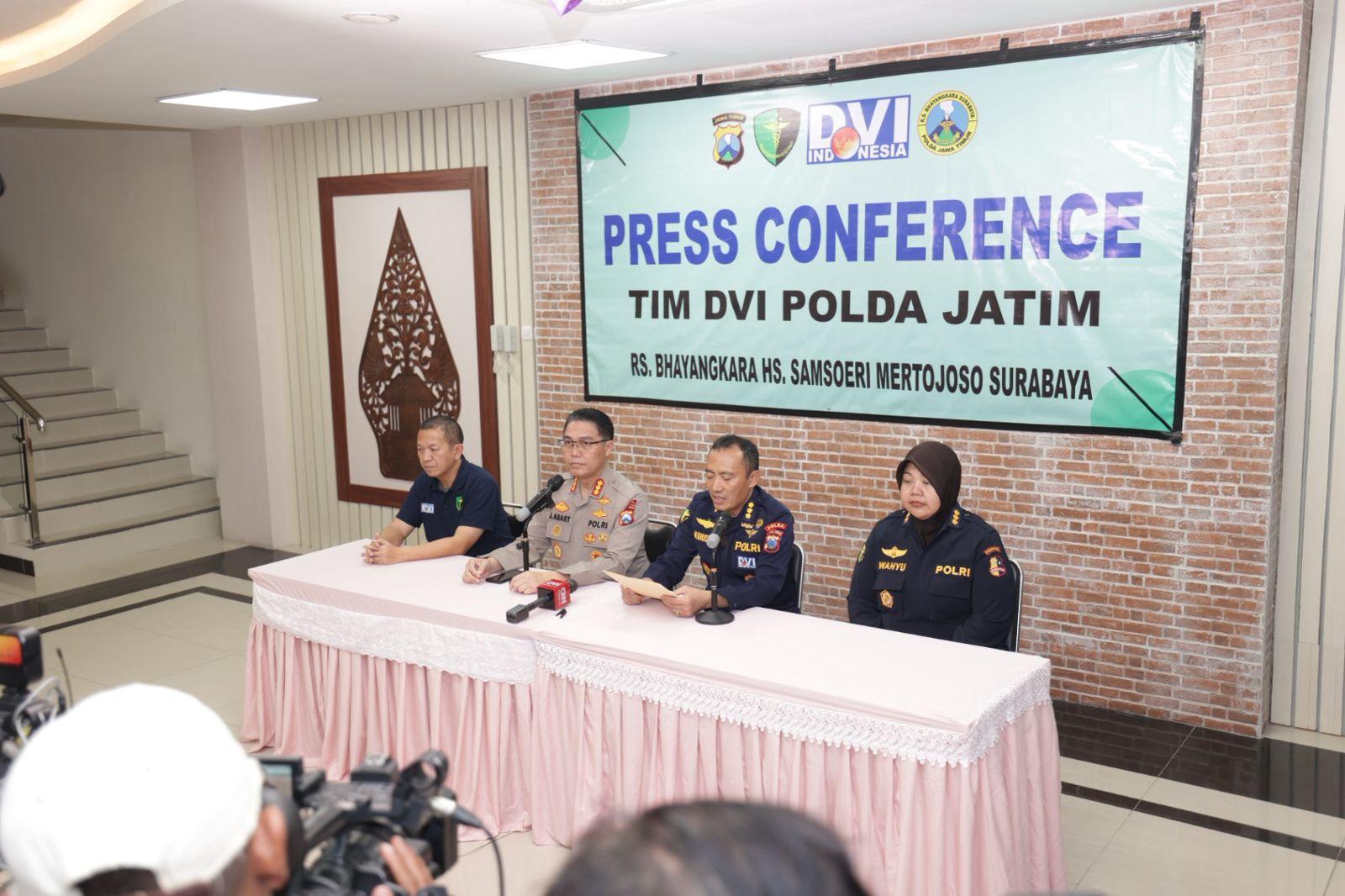Tim DVI Polda Jatim Telah Berhasil Identifikasi 50 Jenazah Santri Al-Khoziny Sidoarjo