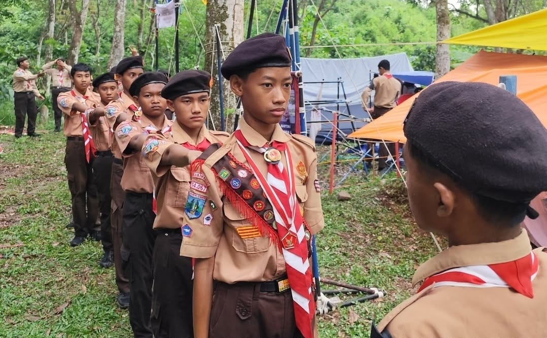Jambore di Lembah Kelud, Wakil Bupati Kediri: Pramuka Penggalang Tempa Revolusi Mental Bagi Bangsa