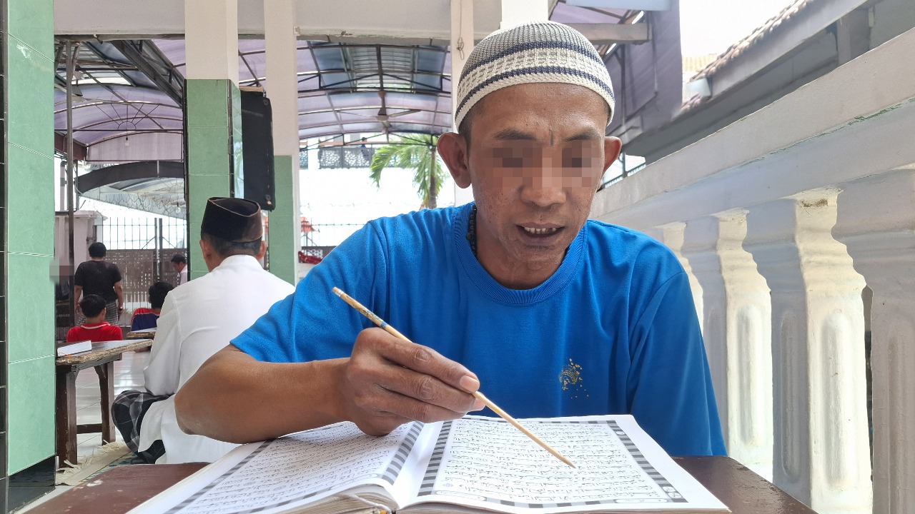 Cahaya Iman Bersinar Dibalik Tembok Jeruji, Santri Lapas Kediri Semangat Peringati Hari Santri 2025