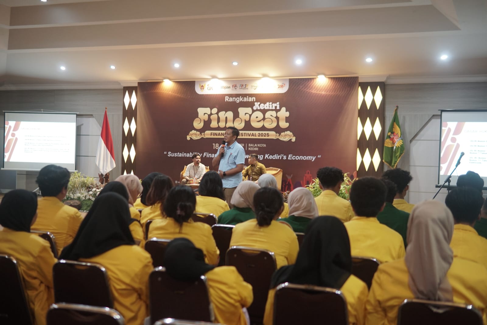 FinFest 2025, Dorong Keuangan Berkelanjutan dan Ekonomi Inklusif di Kota Kediri