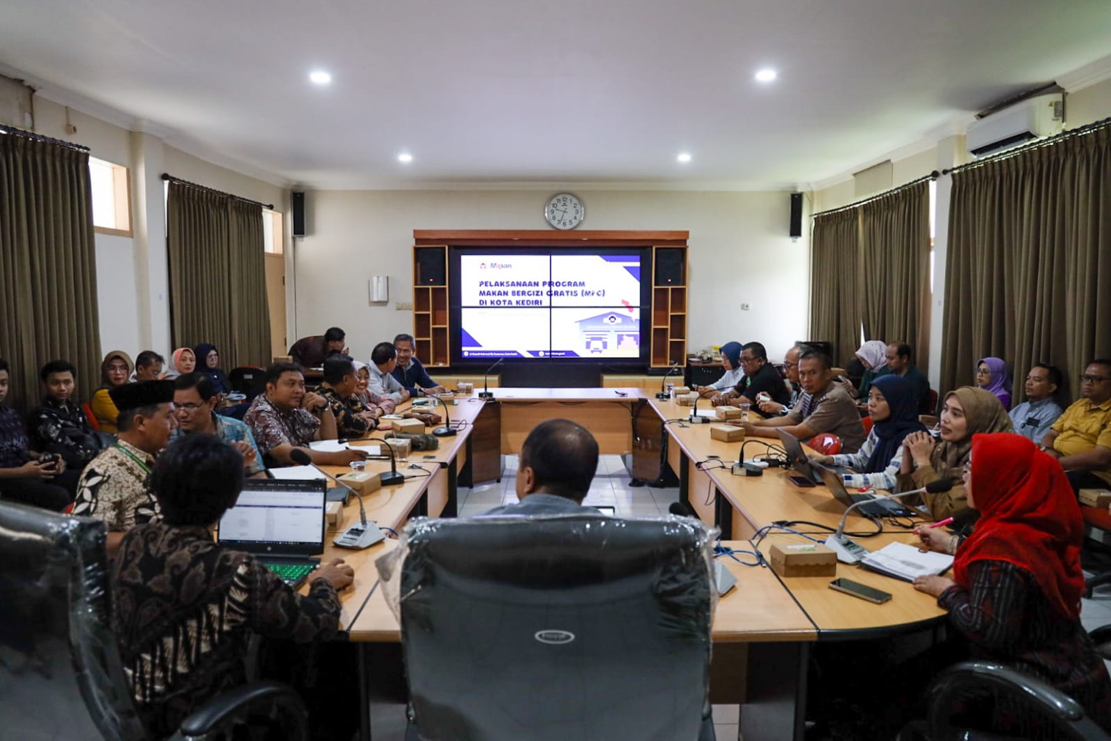 Satgas MBG Mantabkan Sinergi Lewat Rakor Percepatan MBG di Kota Kediri