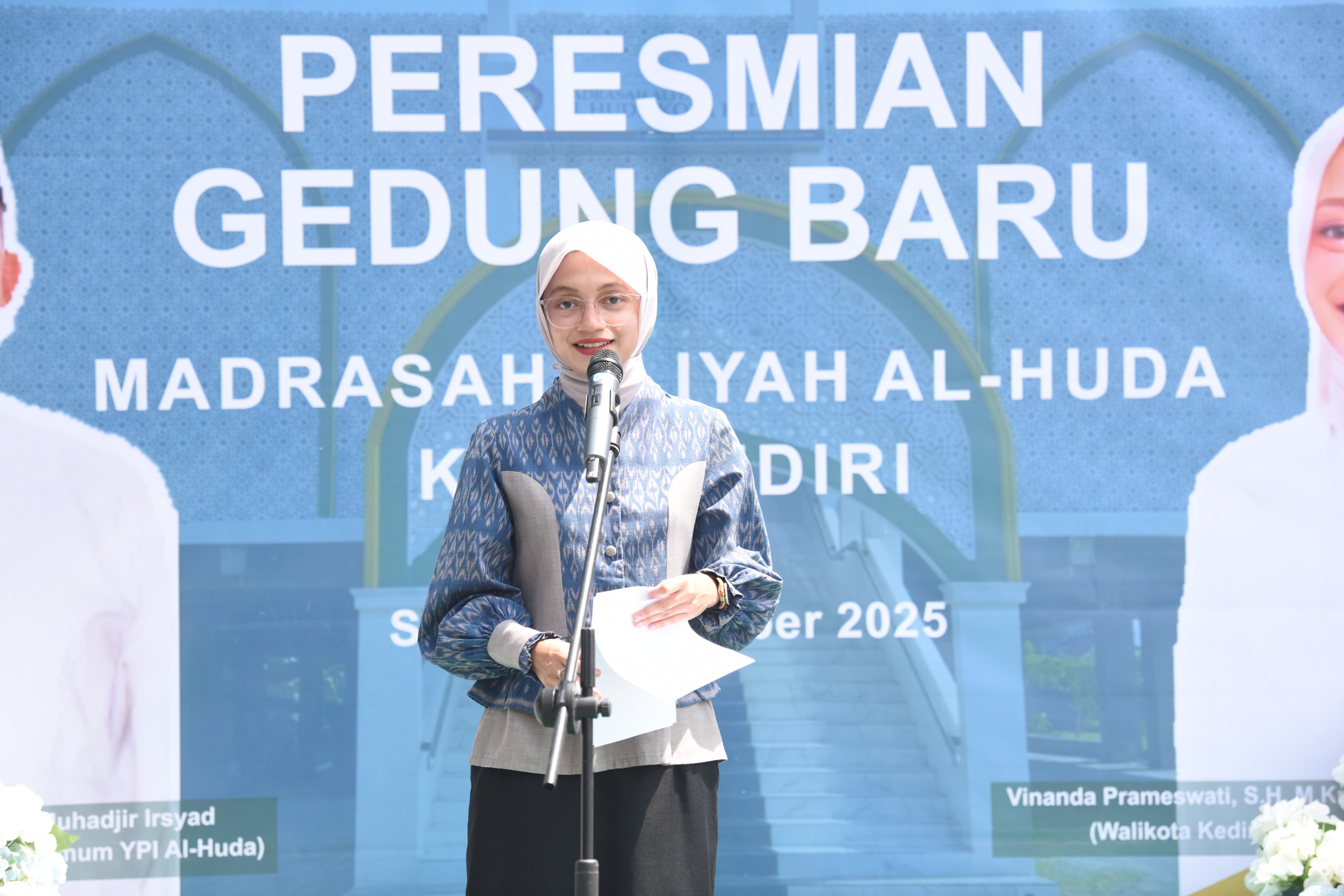 Mbak Wali Resmikan Gedung Baru MA Al Huda Kediri, Ajak Semua Pihak Tingkatkan Kualitas Pendidikan