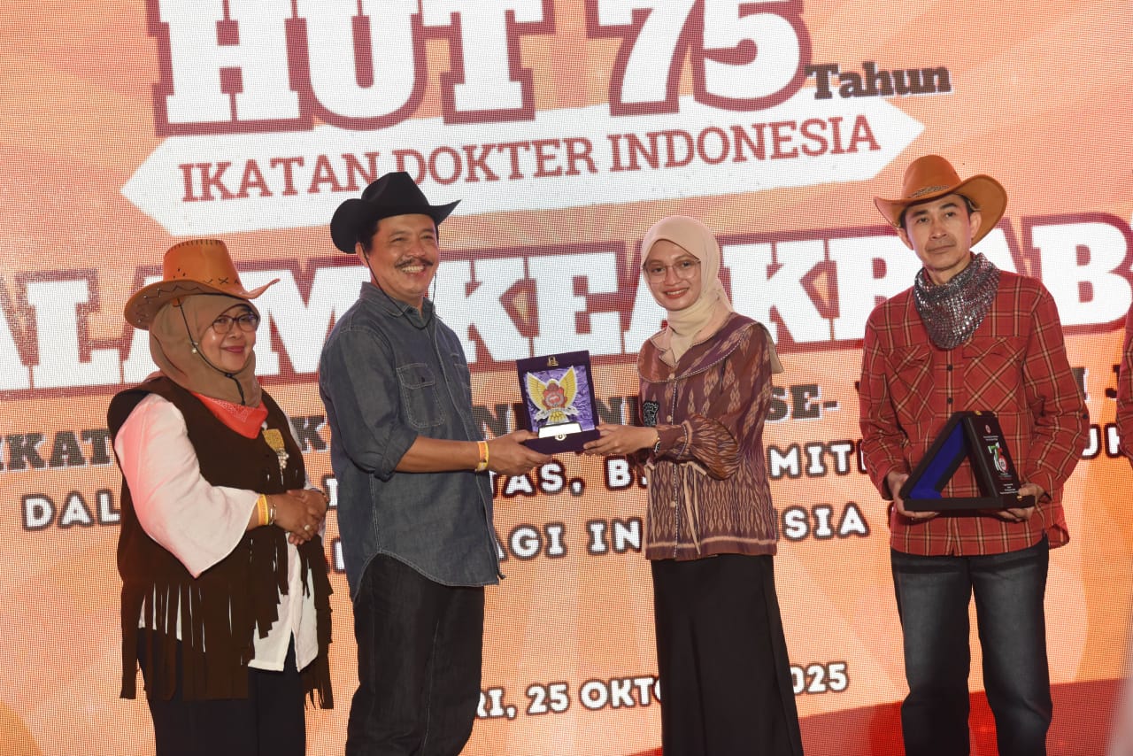 Hadiri Malam Keakraban HUT Ke-75 IDI, Mbak Wali Ajak IDI Perkuat Kolaborasi