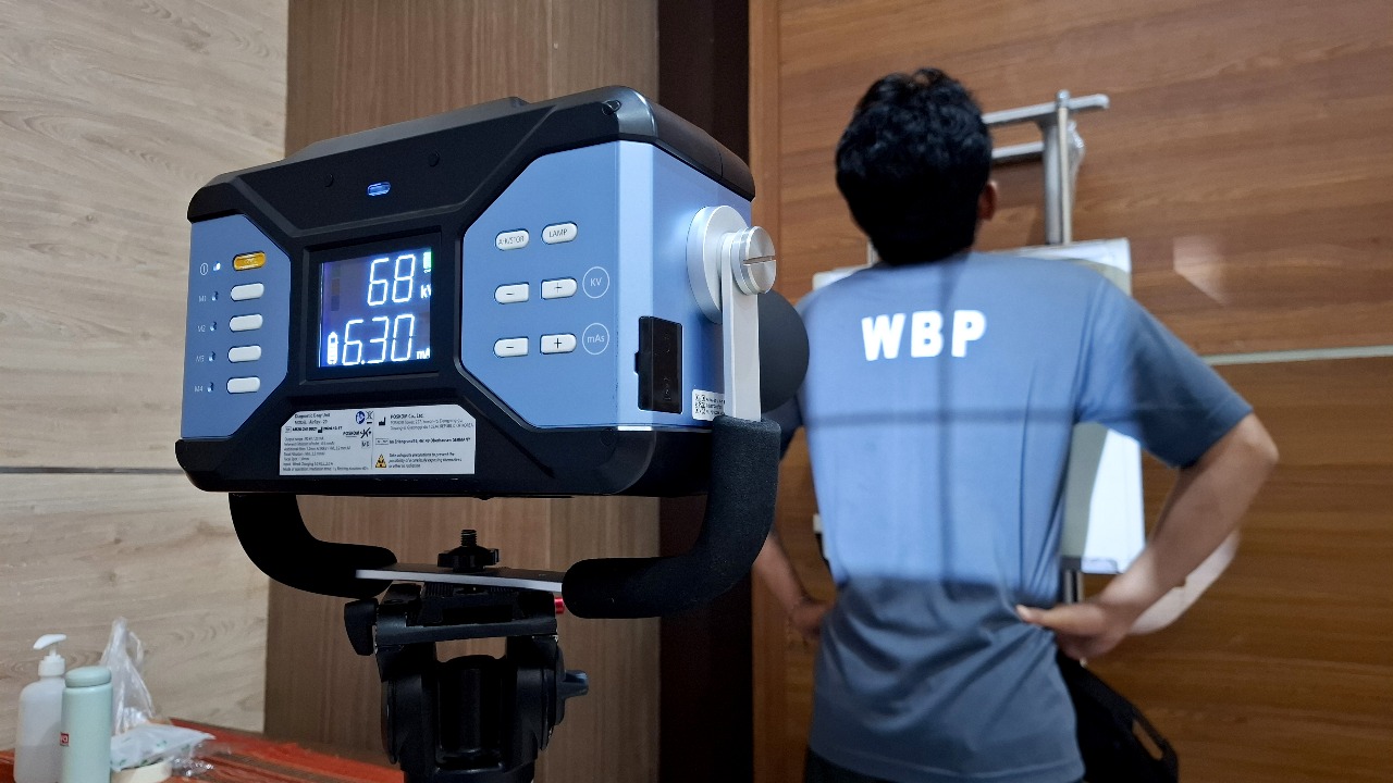 Lapas Kediri Skrining dan Rontgen 250 WBP, Deteksi Dini Penyakit Menular