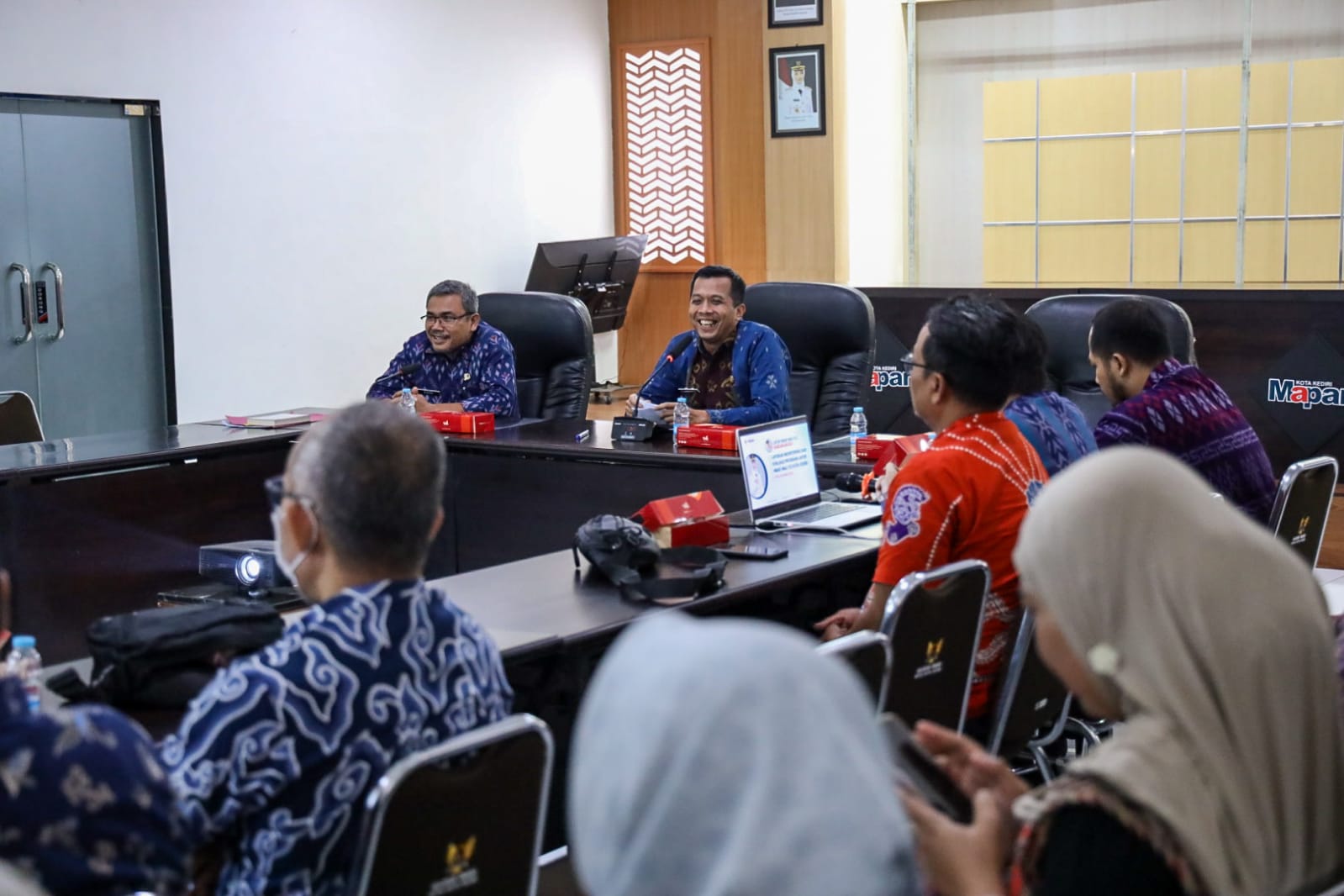 Perkuat Layanan Lapor Mbak Wali 112, Pemkot Kediri Lakukan Monitoring dan Evaluasi Program