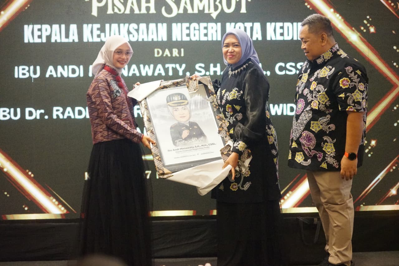 Hadiri Pisah Sambut Kepala Kejaksaan Negeri, Mbak,Wali Ajak Perkuat Sinergi Wujudkan Kota Kediri MAPAN