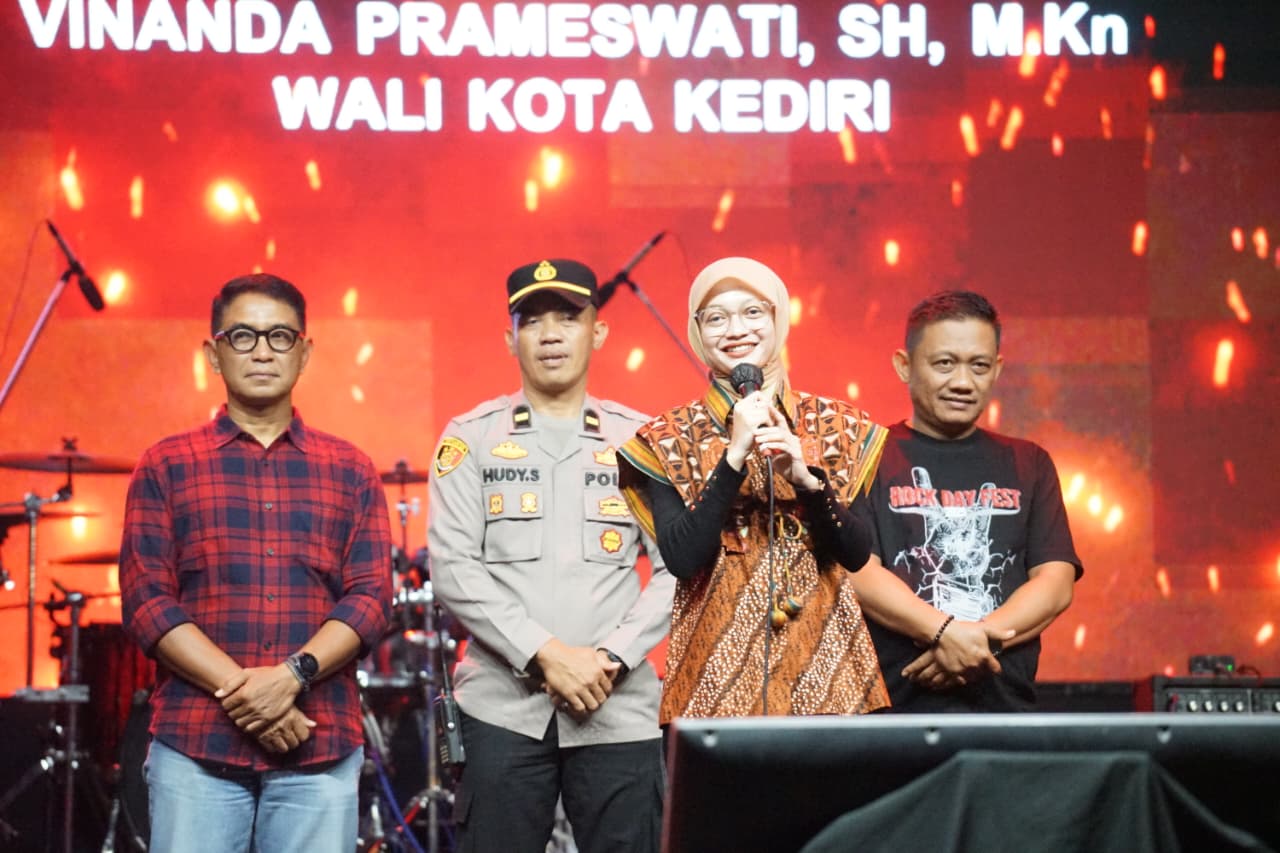 Semangat Kepahlawanan Lewat Rock Day Festival 2025, Mbak Wali: Musik Jadi Ruang Ekspresi dan Persatuan