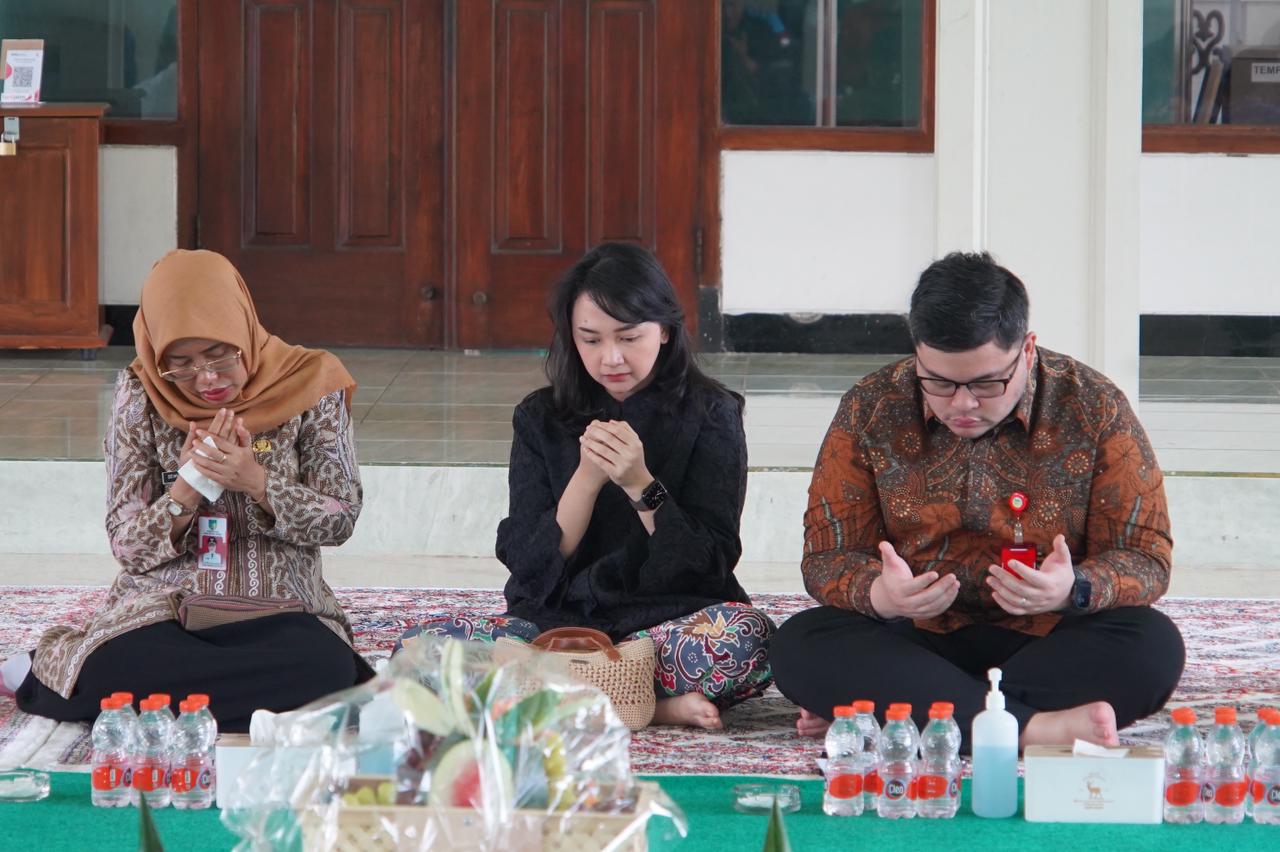 Mas Dhito Ajak Jajaran Doa Bersama untuk Kelancaran Rehab Gedung Pemkab Kediri