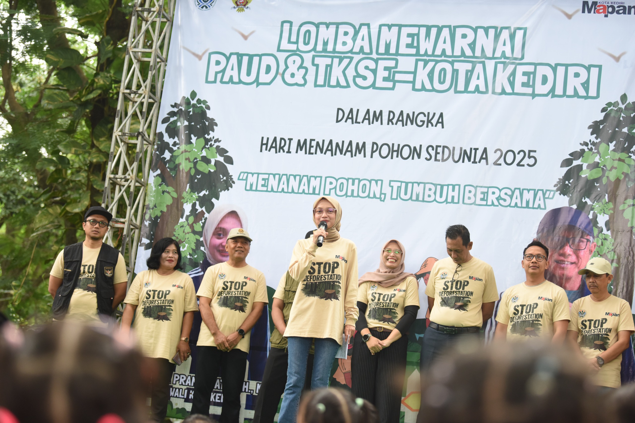 Lewat Lomba Mewarnai Bertema Menanam Pohon, Mbak Wali Bangun Karakter Cinta Lingkungan Sejak Dini