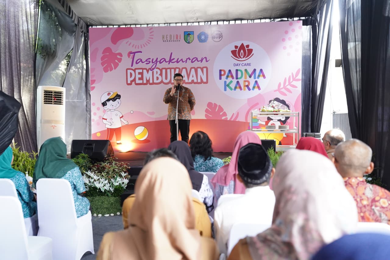 Mas Dhito Resmikan Daycare Padmakara, Fasilitas Pengasuhan Anak Pegawai Pemkab Kediri