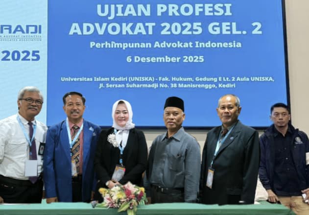 Gandeng Peradi, FH Uniska Gelar Ujian Profesi Advokat
