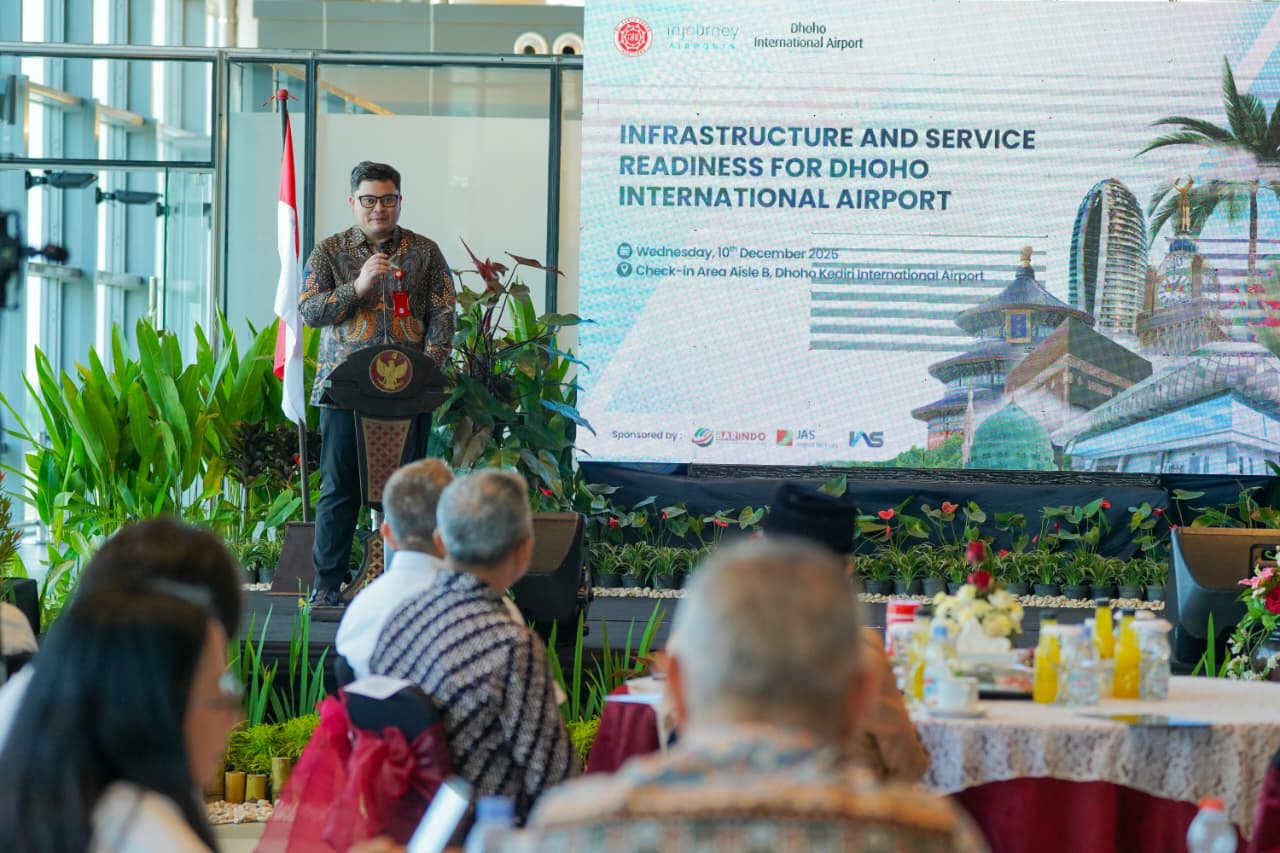 Dipastikan Layak, Mas Dhito Berharap 2027 Bandara Dhoho Kediri Jadi Embarkasi Haji