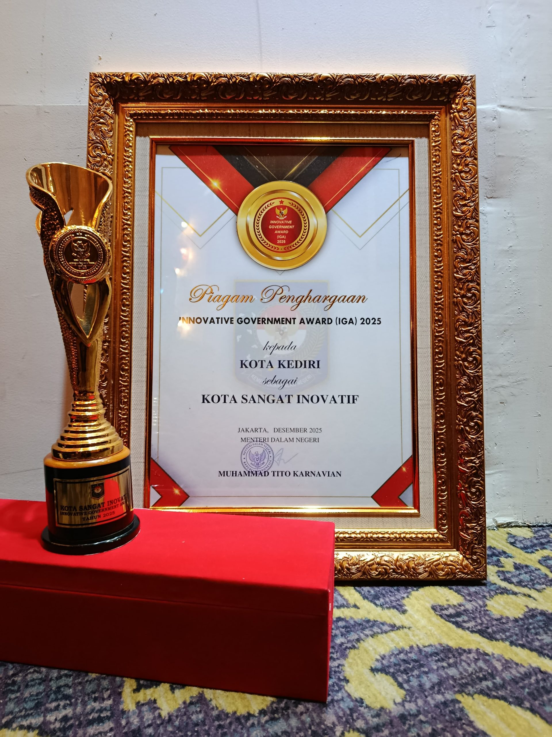 Kepemimpinan Inovatif Mbak Wali, Kota Kediri Melesat di IGA 2025