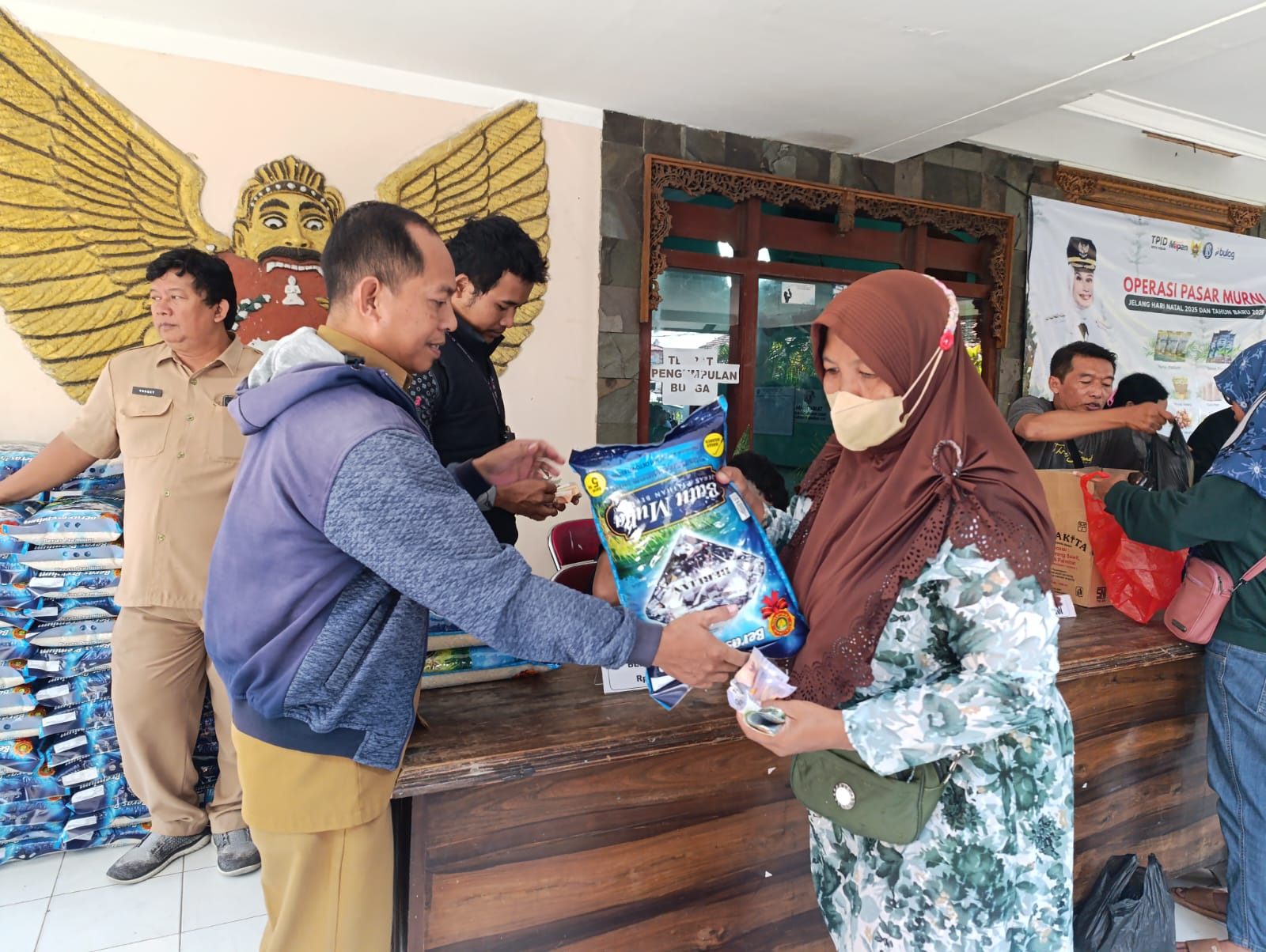 Lakukan Stabilisasi Harga Komoditas Pangan, Disperdagin Kembali Hadirkan OPM Jelang Nataru